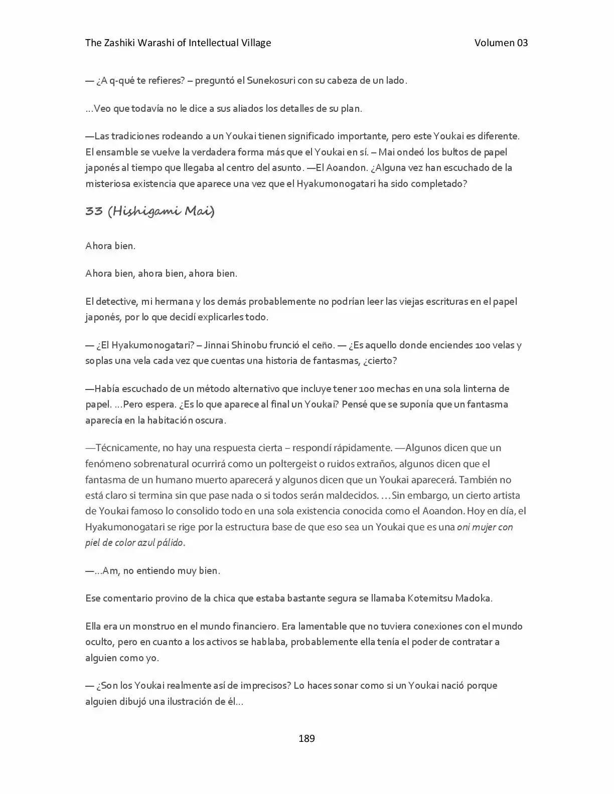 The Zashiki Warashi Of Intellectual Village (2012) - Capítulo 10 - Página 182 - LectorTMOo