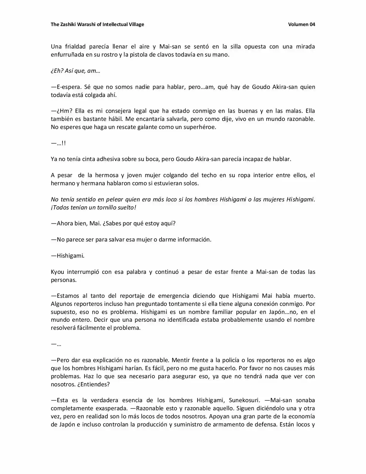 The Zashiki Warashi Of Intellectual Village (2012) - Capítulo 15 - Página 32 - LectorTMOo