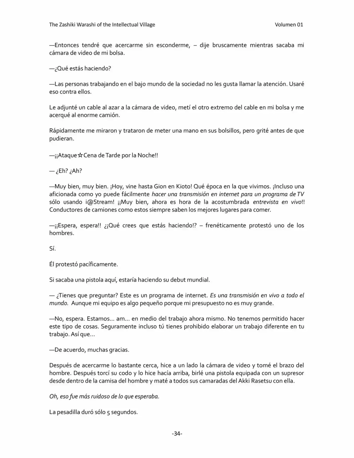 The Zashiki Warashi Of Intellectual Village (2012) - Capítulo 6 - Página 34 - LectorTMOo