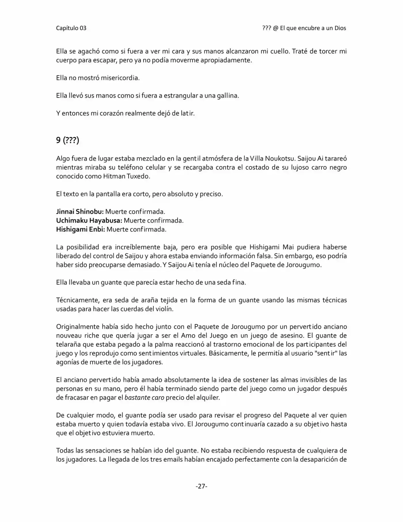 The Zashiki Warashi Of Intellectual Village (2012) - Capítulo 8 - Página 27 - LectorTMOo