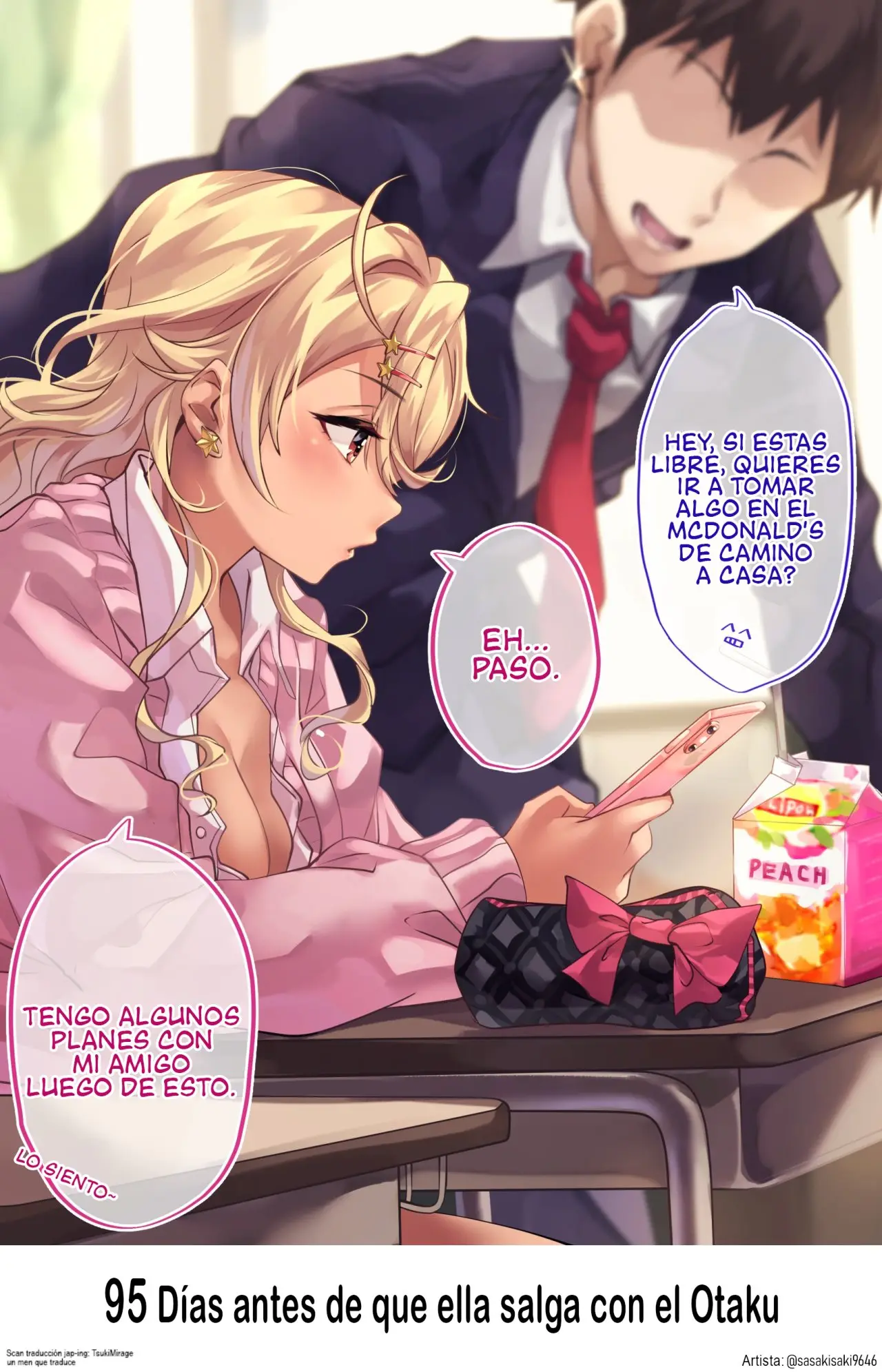 This Gyaru Will Date the Otaku in 100 Days (2020) - Capítulo 5 - Página 1 - LectorTMOo