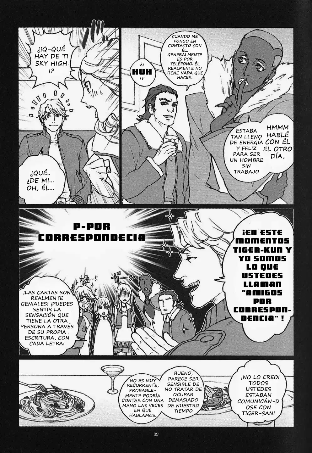 Tiger & Bunny dj Linear blue - Capítulo 1 - Página 9 - LectorTMOo
