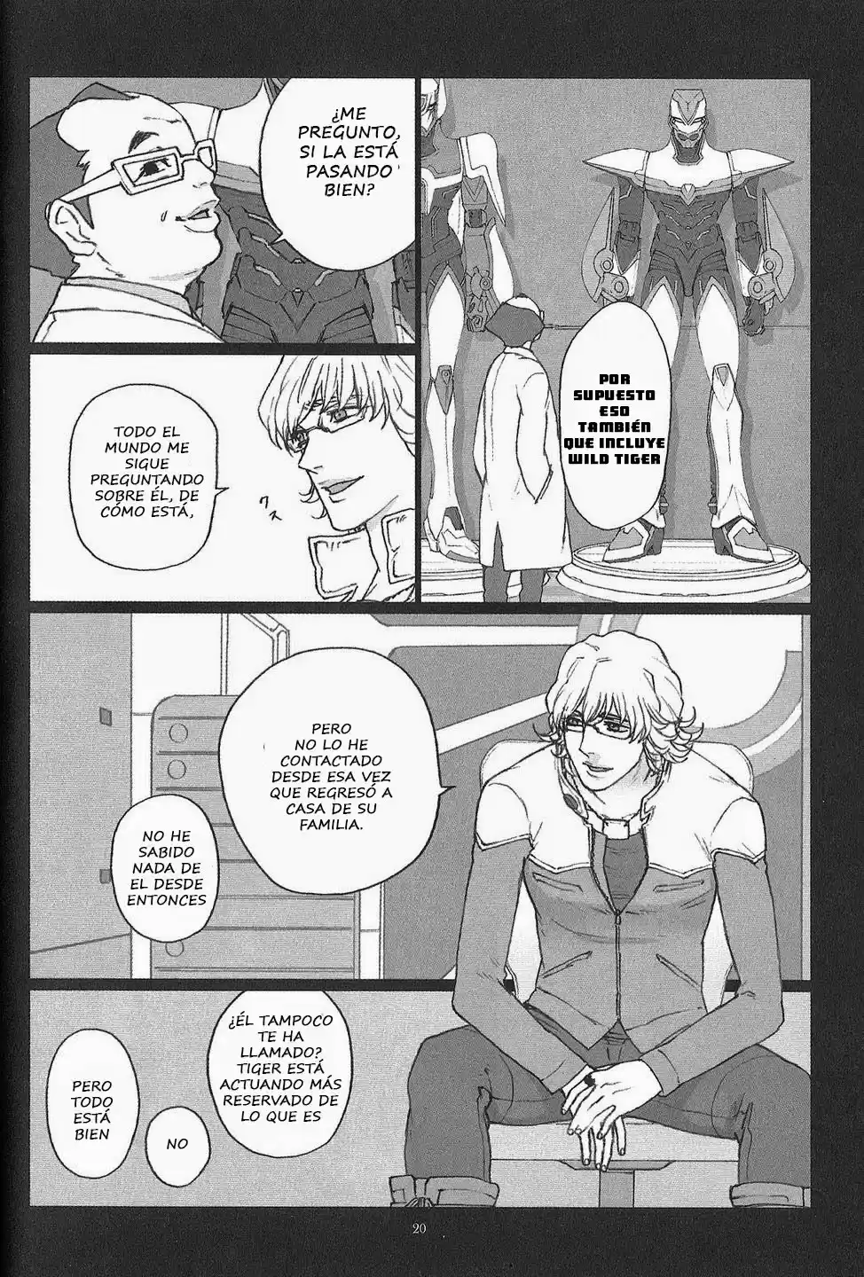 Tiger & Bunny dj Linear blue - Capítulo 1 - Página 19 - LectorTMOo