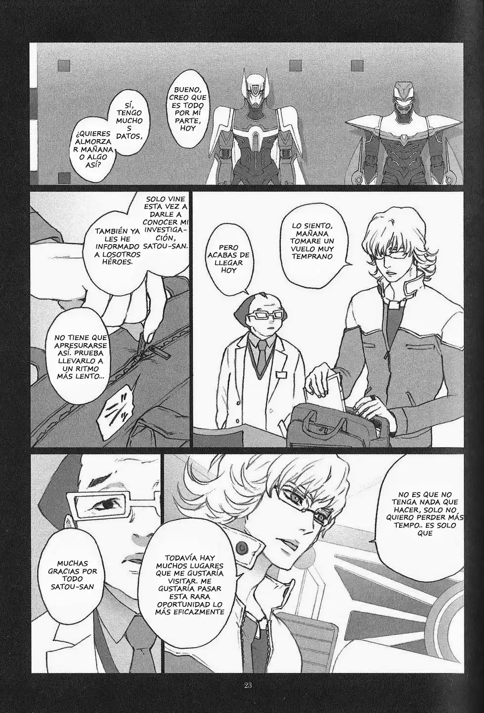 Tiger & Bunny dj Linear blue - Capítulo 1 - Página 22 - LectorTMOo