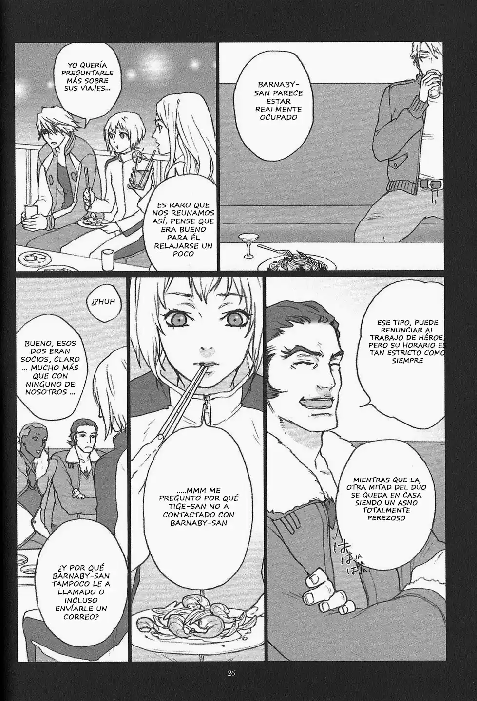 Tiger & Bunny dj Linear blue - Capítulo 1 - Página 25 - LectorTMOo