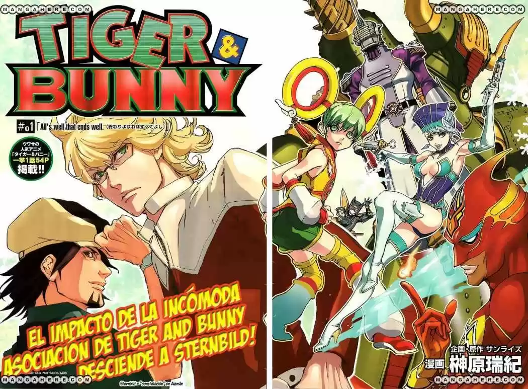 Tiger & Bunny (2011) - Capítulo 1 - Página 4 - LectorTMOo