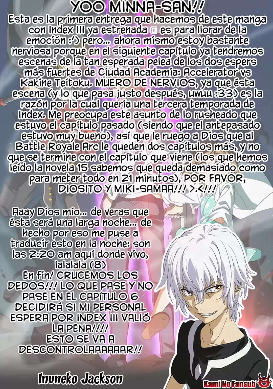 To Aru Kagaku no Accelerator (2013) - Capítulo 49 - Página 32 - LectorTMOo