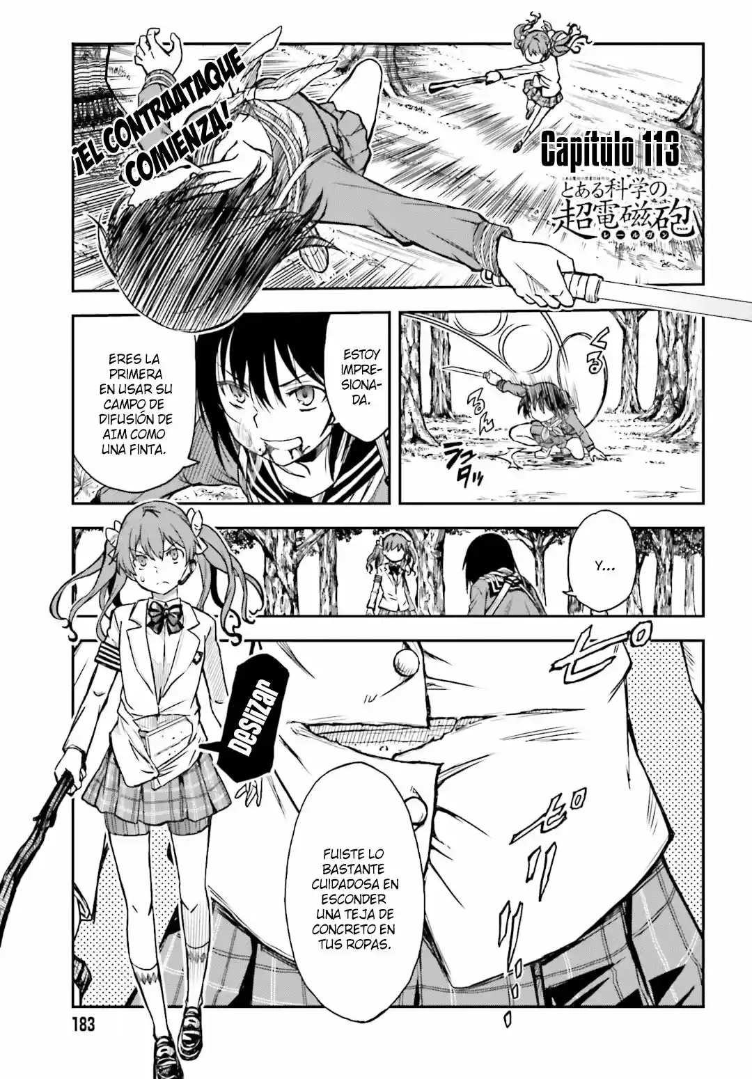 To Aru Kagaku no Railgun - Ichaicha Railgun (2008) - Capítulo 113 - Página 4 - LectorTMOo
