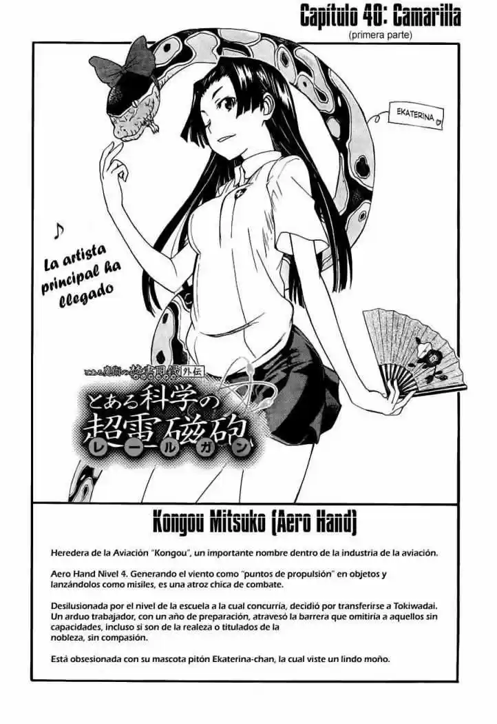 To Aru Kagaku no Railgun - Ichaicha Railgun (2008) - Capítulo 40 - Página 5 - LectorTMOo