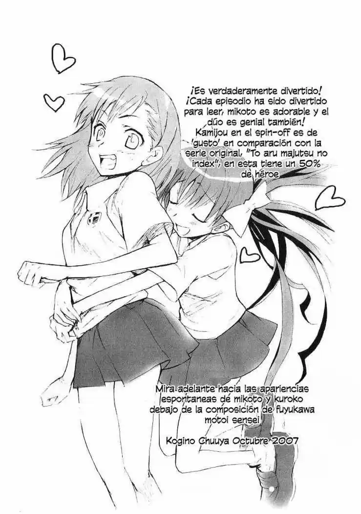 To Aru Kagaku no Railgun - Ichaicha Railgun (2008) - Capítulo 7 - Página 32 - LectorTMOo
