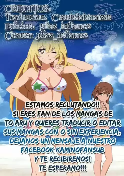 To Aru Kagaku no Railgun - Ichaicha Railgun (2008) - Capítulo 72 - Página 5 - LectorTMOo