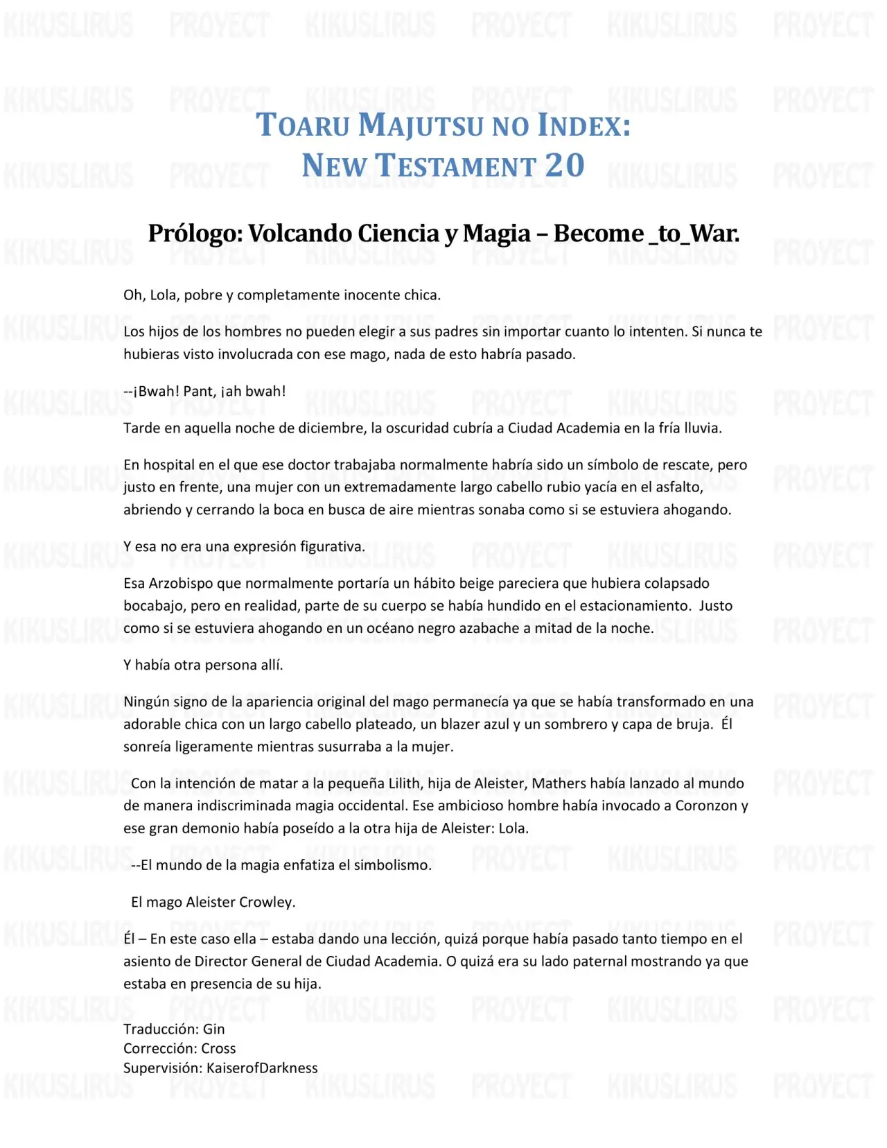 To Aru Majutsu No Index-New Testament (2011) - Capítulo 118 - Página 5 - LectorTMOo