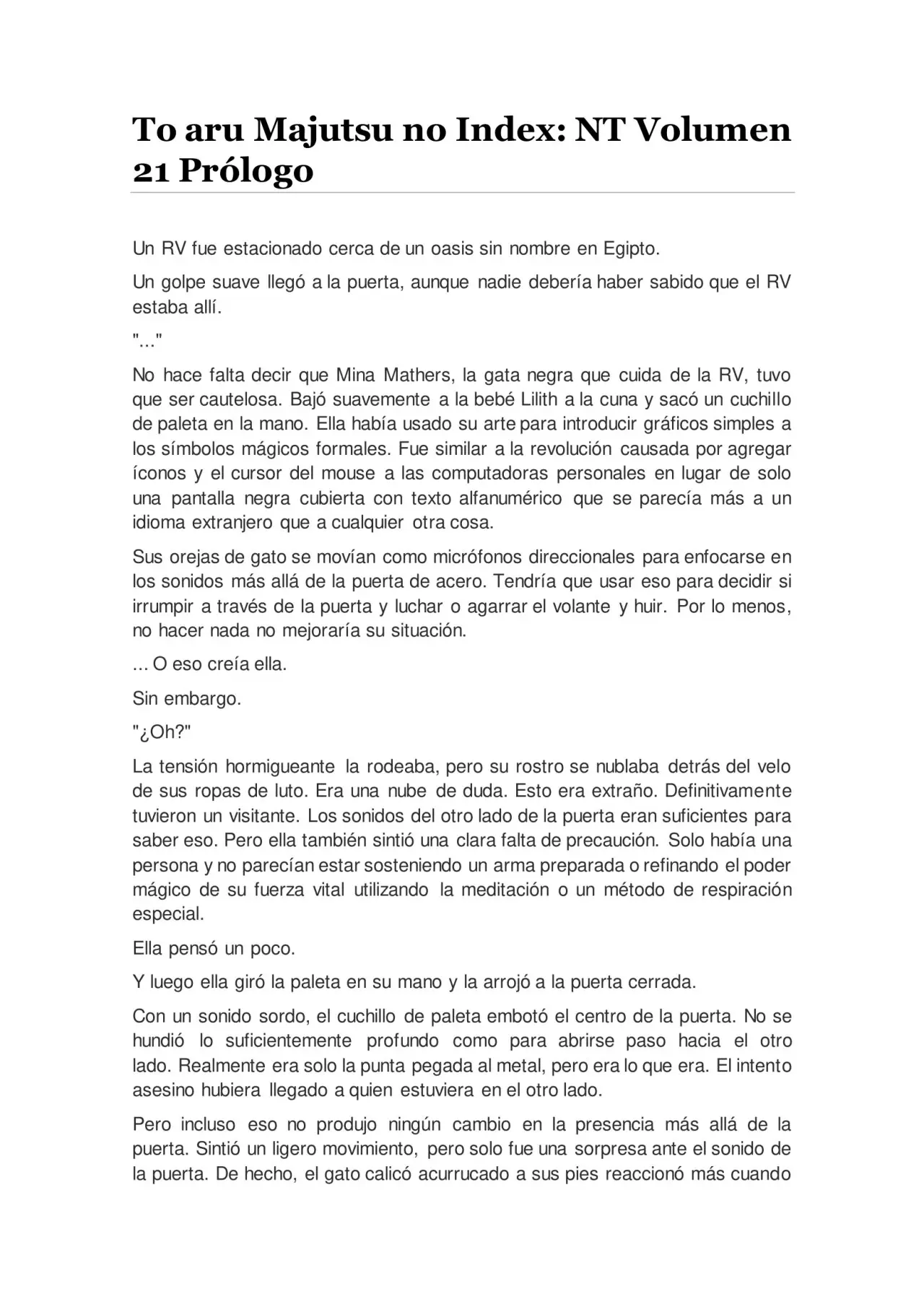 To Aru Majutsu No Index-New Testament (2011) - Capítulo 124 - Página 6 - LectorTMOo