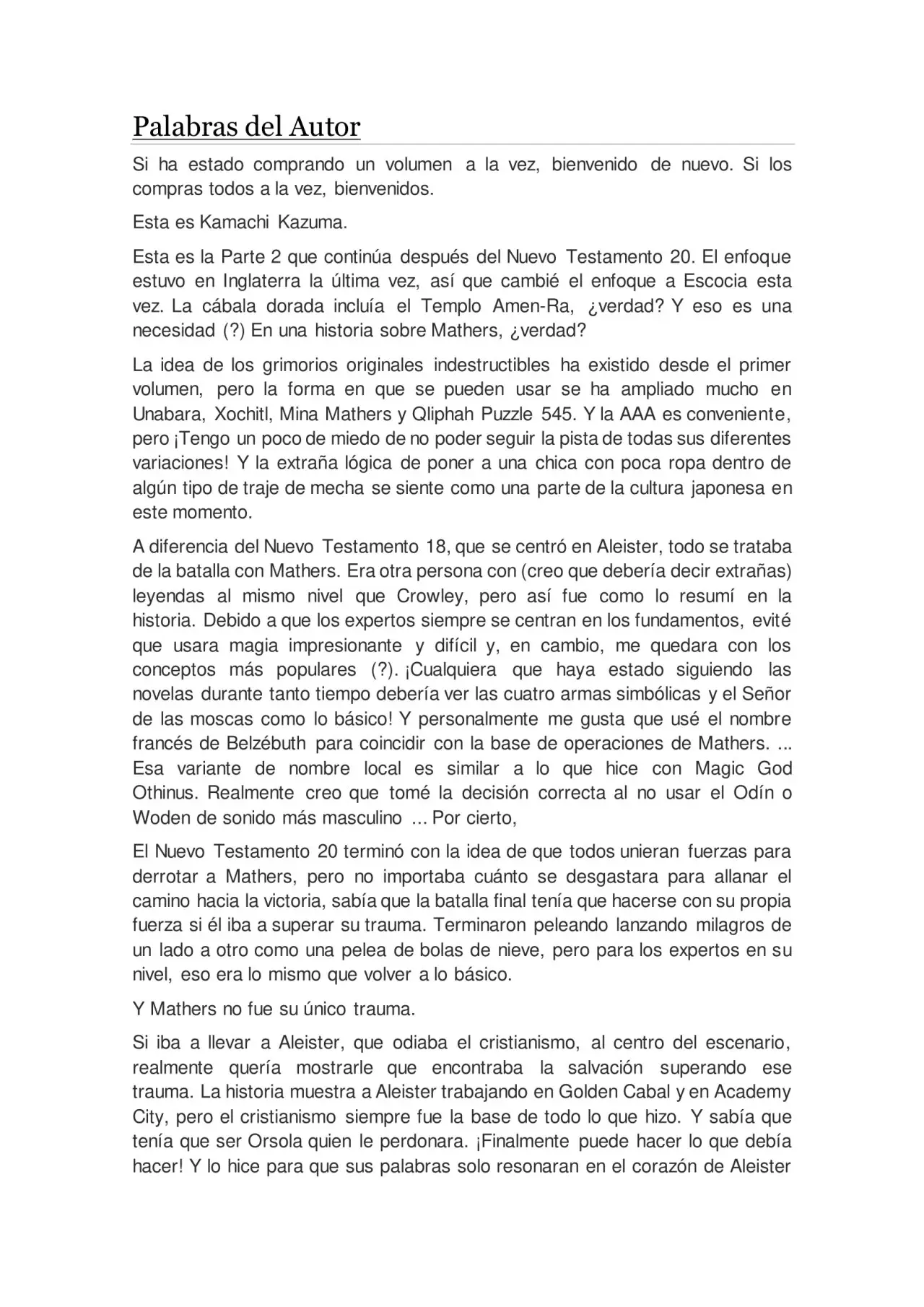 To Aru Majutsu No Index-New Testament (2011) - Capítulo 129 - Página 19 - LectorTMOo