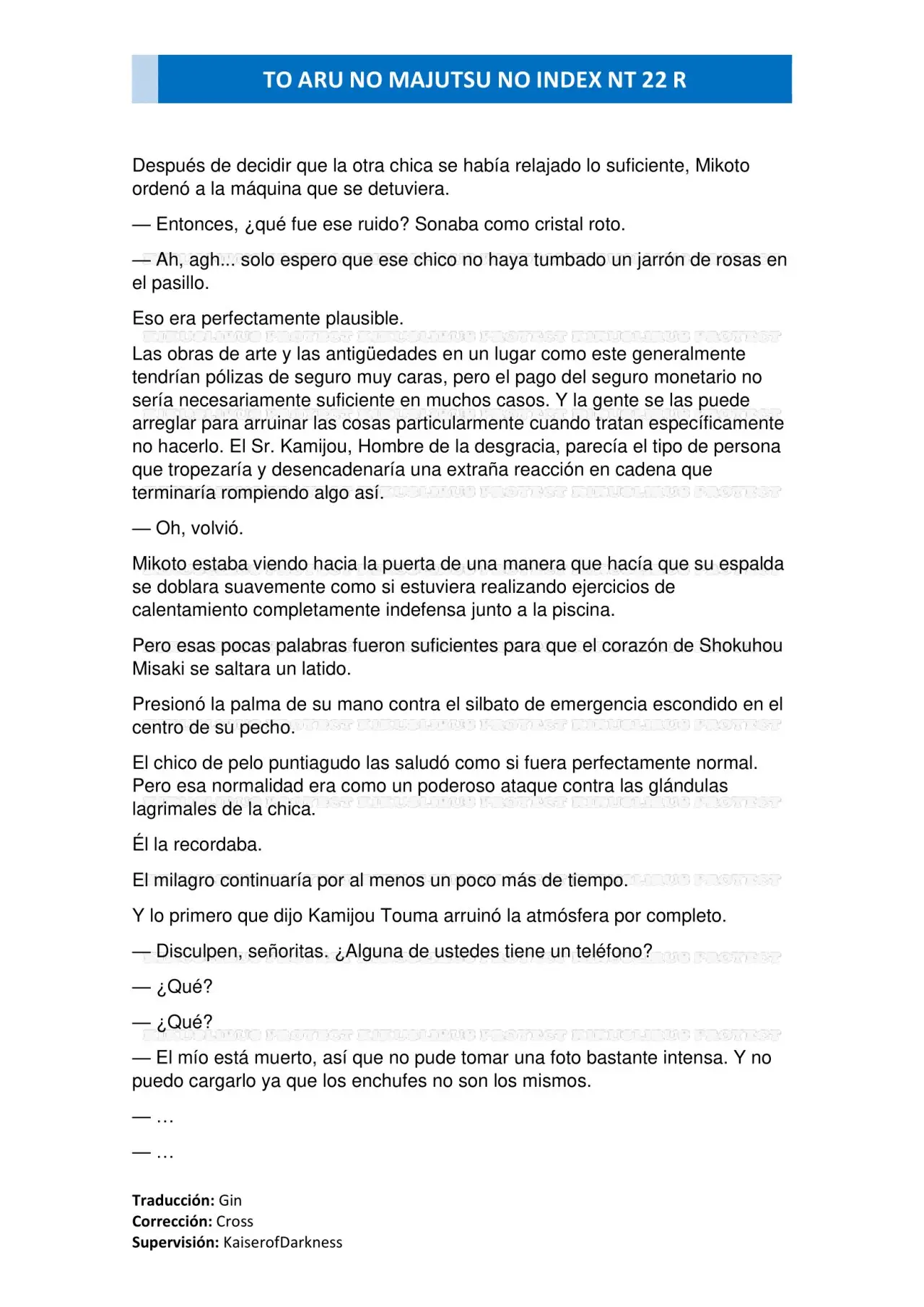 To Aru Majutsu No Index-New Testament (2011) - Capítulo 138 - Página 10 - LectorTMOo