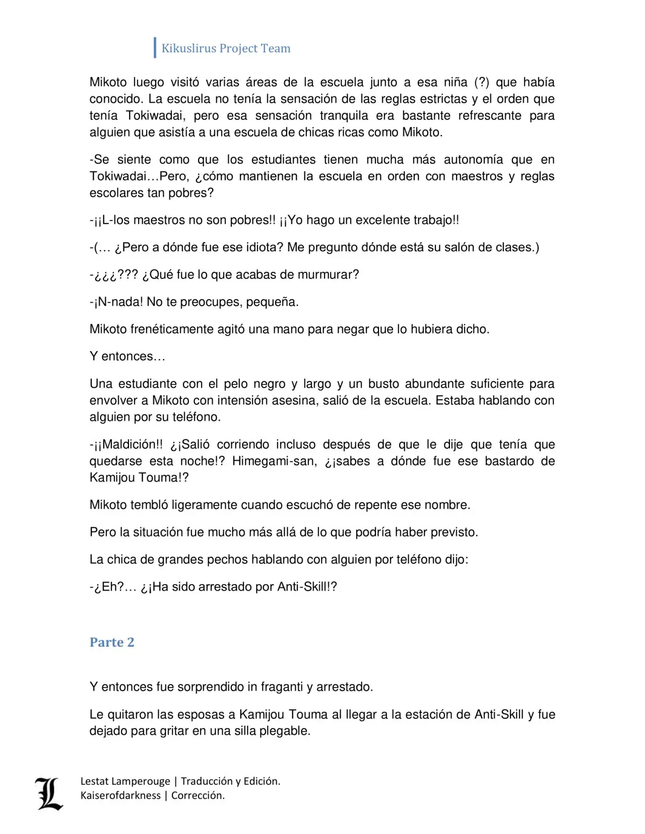 To Aru Majutsu No Index-New Testament (2011) - Capítulo 22 - Página 5 - LectorTMOo