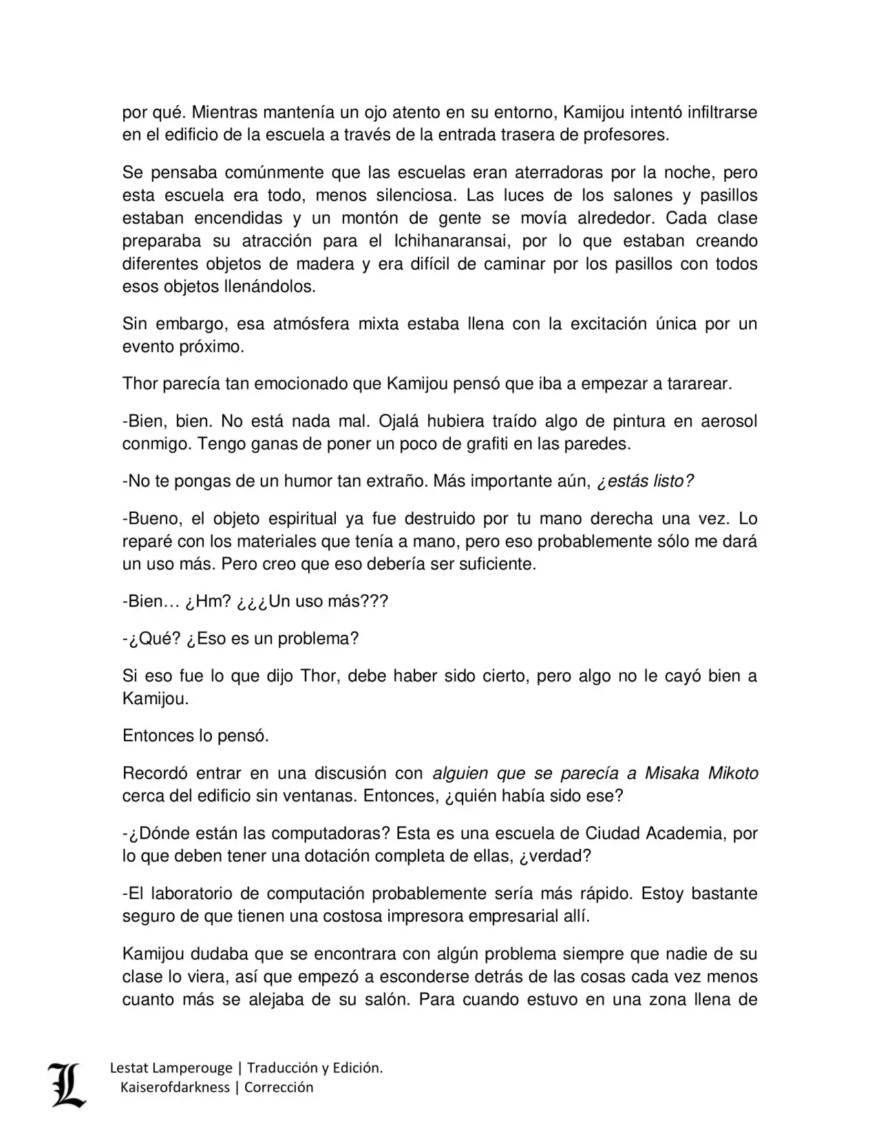 To Aru Majutsu No Index-New Testament (2011) - Capítulo 23 - Página 26 - LectorTMOo