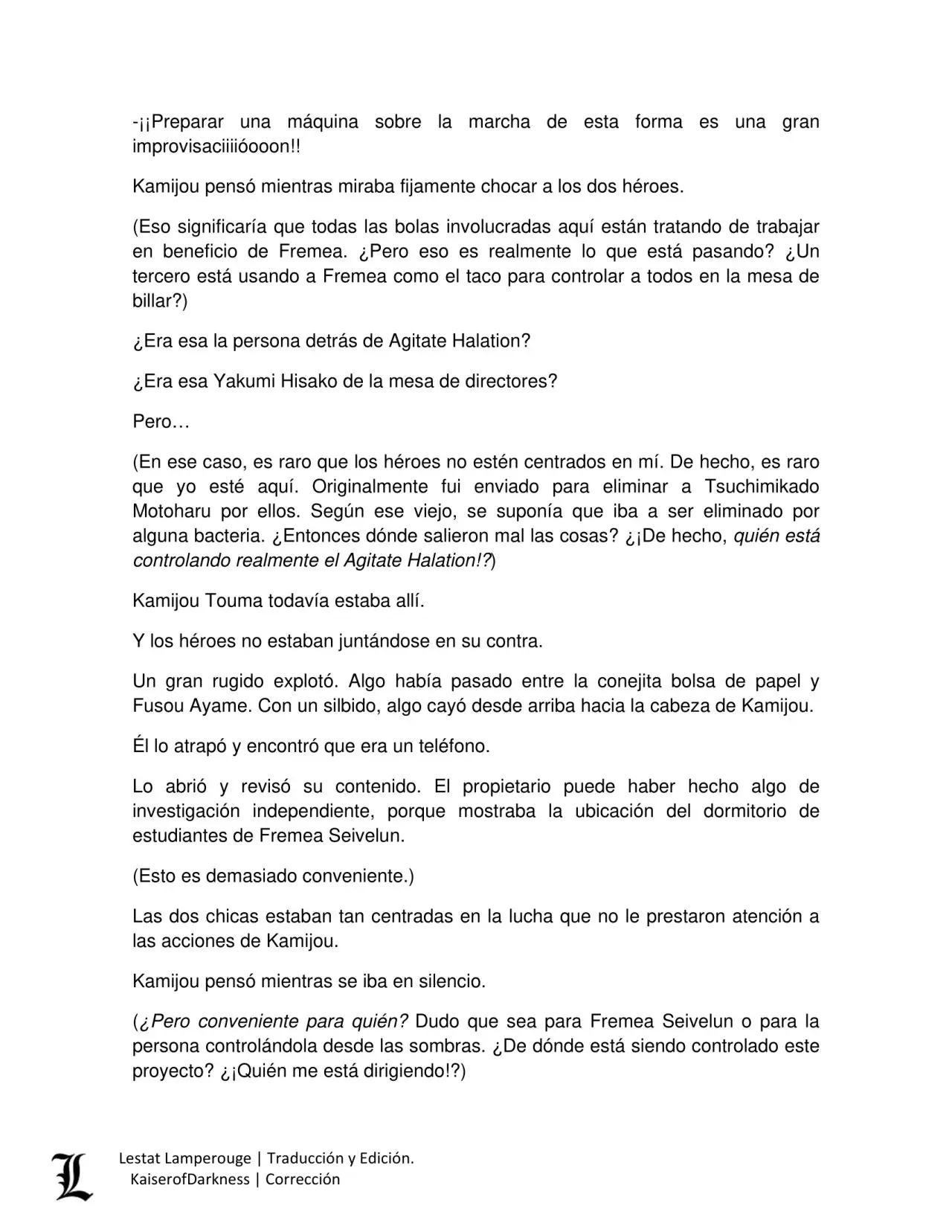 To Aru Majutsu No Index-New Testament (2011) - Capítulo 34 - Página 32 - LectorTMOo