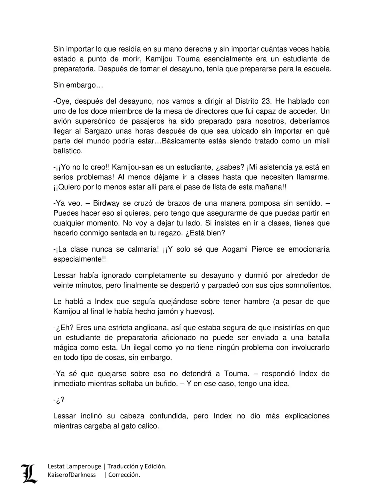 To Aru Majutsu No Index-New Testament (2011) - Capítulo 38 - Página 26 - LectorTMOo