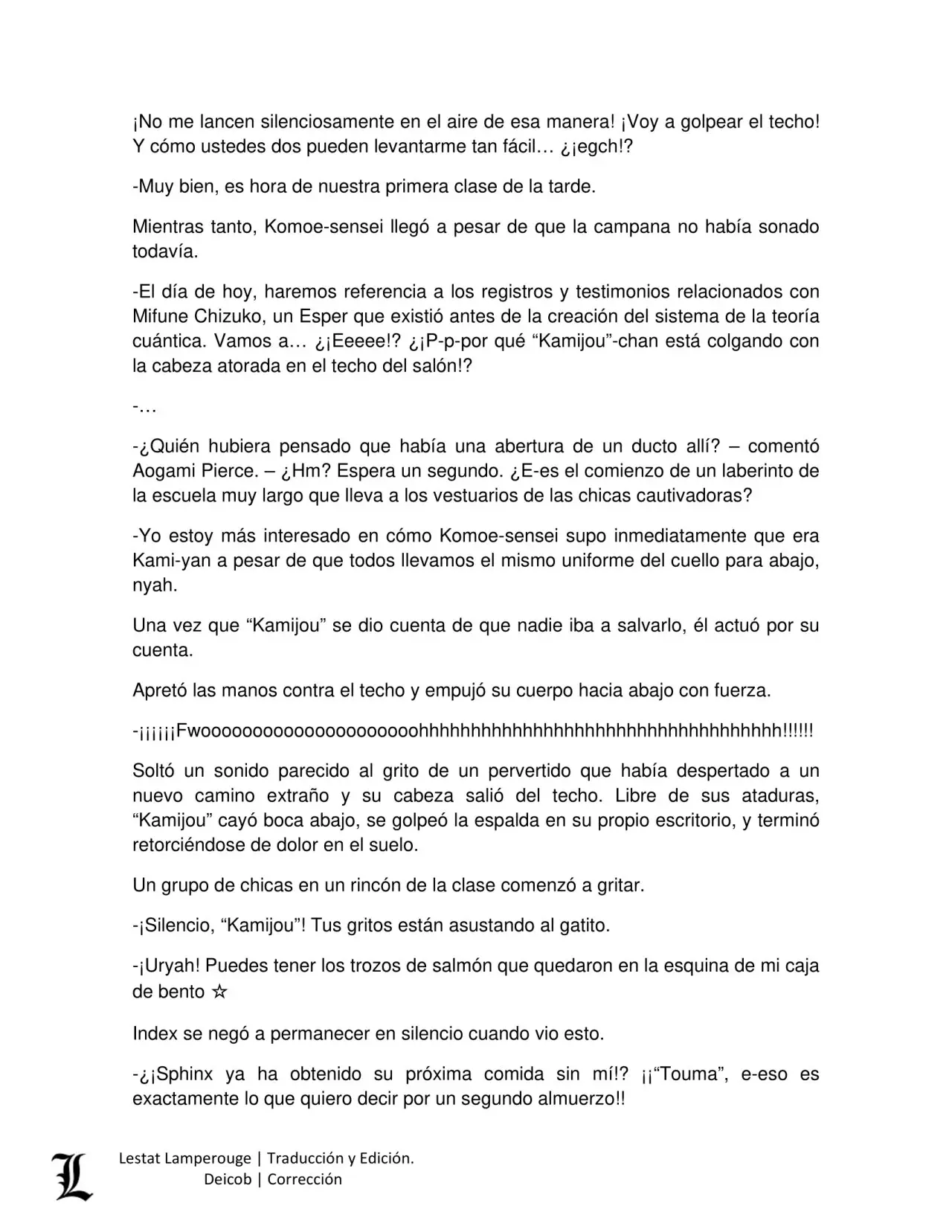 To Aru Majutsu No Index-New Testament (2011) - Capítulo 45 - Página 35 - LectorTMOo