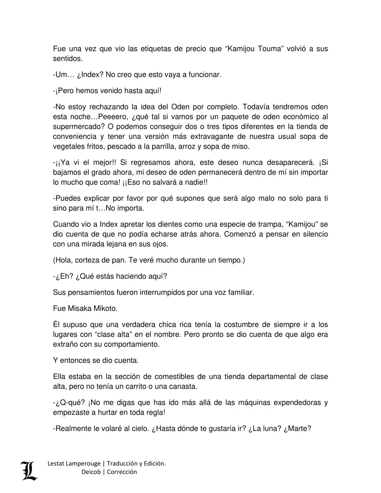 To Aru Majutsu No Index-New Testament (2011) - Capítulo 45 - Página 44 - LectorTMOo