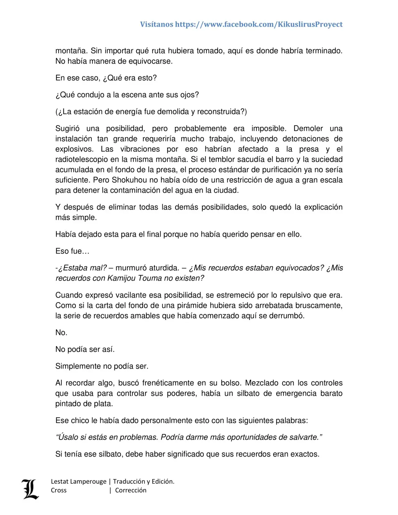 To Aru Majutsu No Index-New Testament (2011) - Capítulo 64 - Página 41 - LectorTMOo