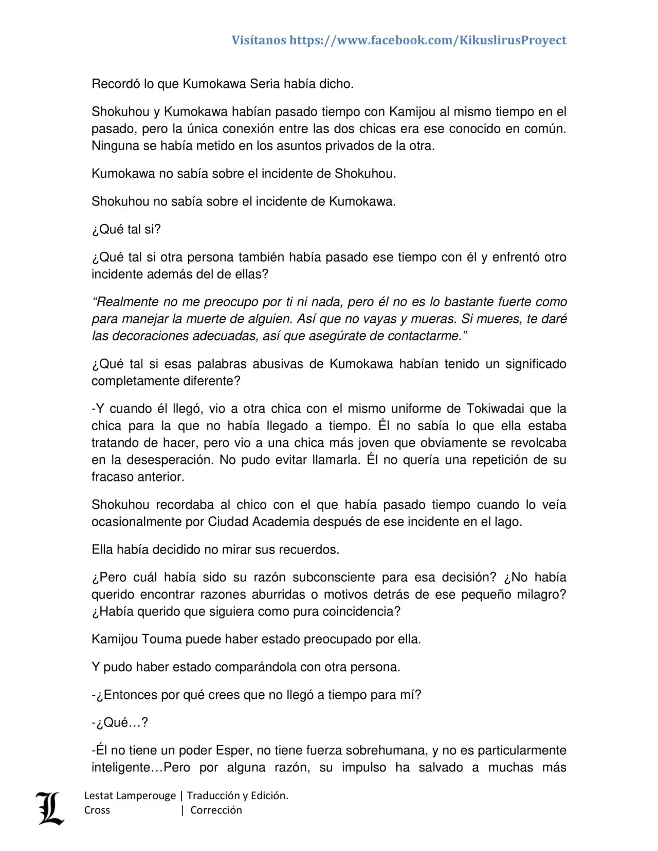 To Aru Majutsu No Index-New Testament (2011) - Capítulo 67 - Página 8 - LectorTMOo