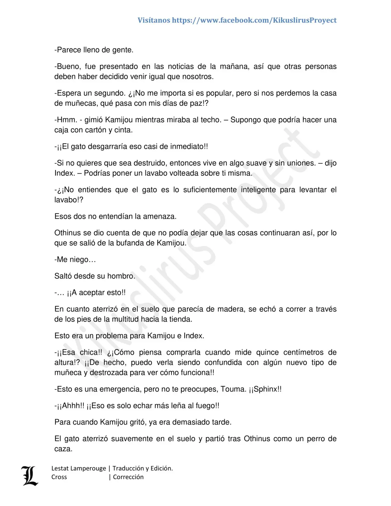 To Aru Majutsu No Index-New Testament (2011) - Capítulo 70 - Página 40 - LectorTMOo