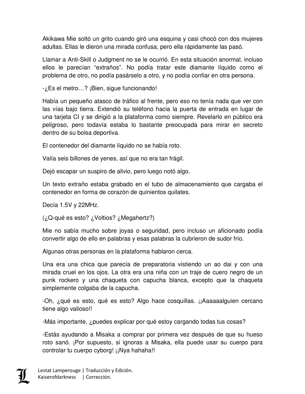 To Aru Majutsu No Index-New Testament (2011) - Capítulo 77 - Página 36 - LectorTMOo