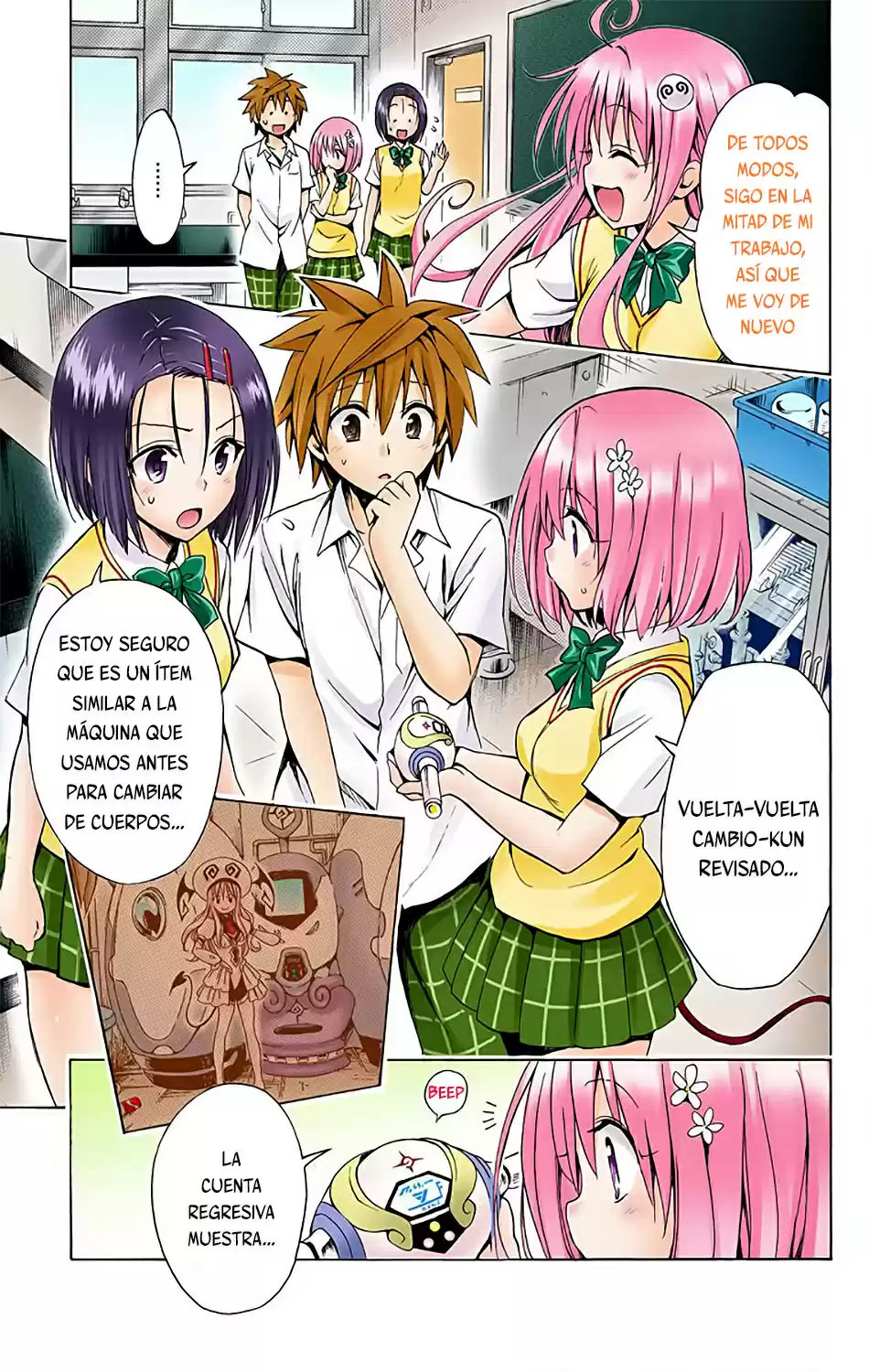 To Love-Ru Darkness - Digital Colored Comics (2015) - Capítulo 18 - Página 7 - LectorTMOo