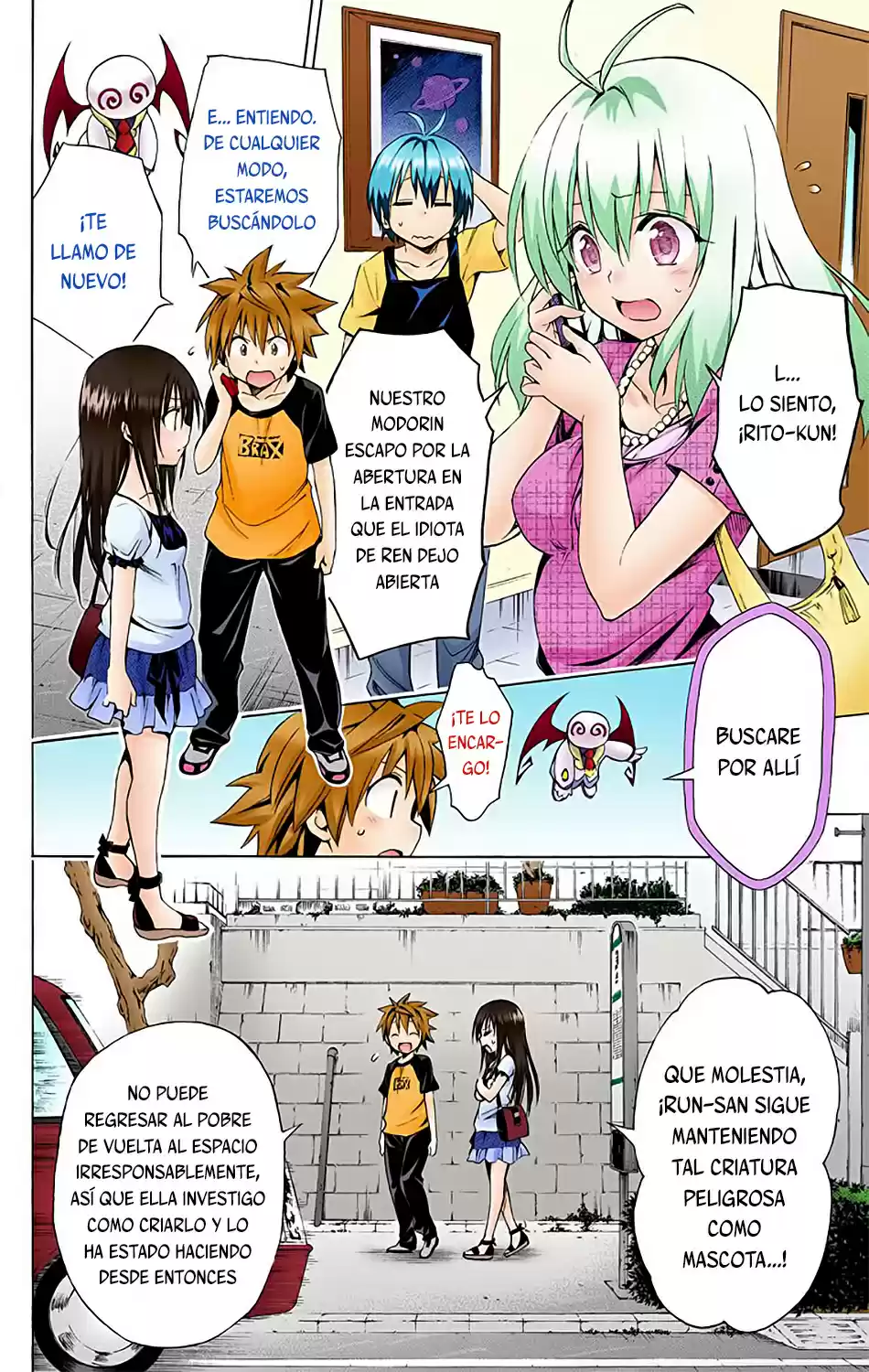 To Love-Ru Darkness - Digital Colored Comics (2015) - Capítulo 19 - Página 16 - LectorTMOo
