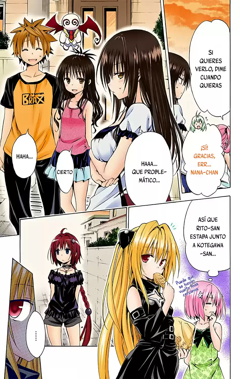 To Love-Ru Darkness - Digital Colored Comics (2015) - Capítulo 19 - Página 35 - LectorTMOo