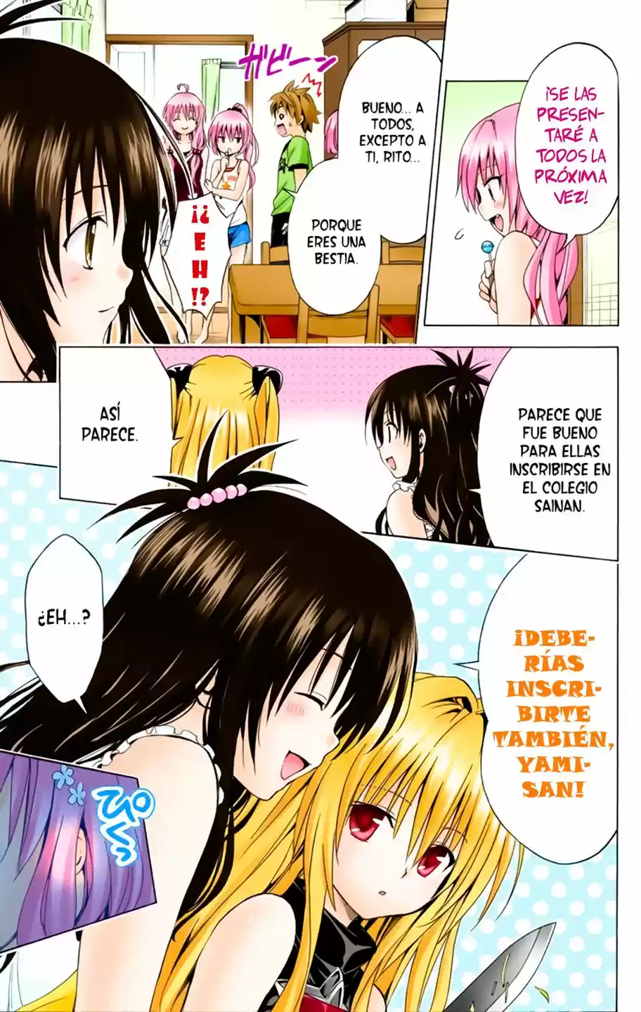 To Love-Ru Darkness - Digital Colored Comics (2015) - Capítulo 2 - Página 14 - LectorTMOo