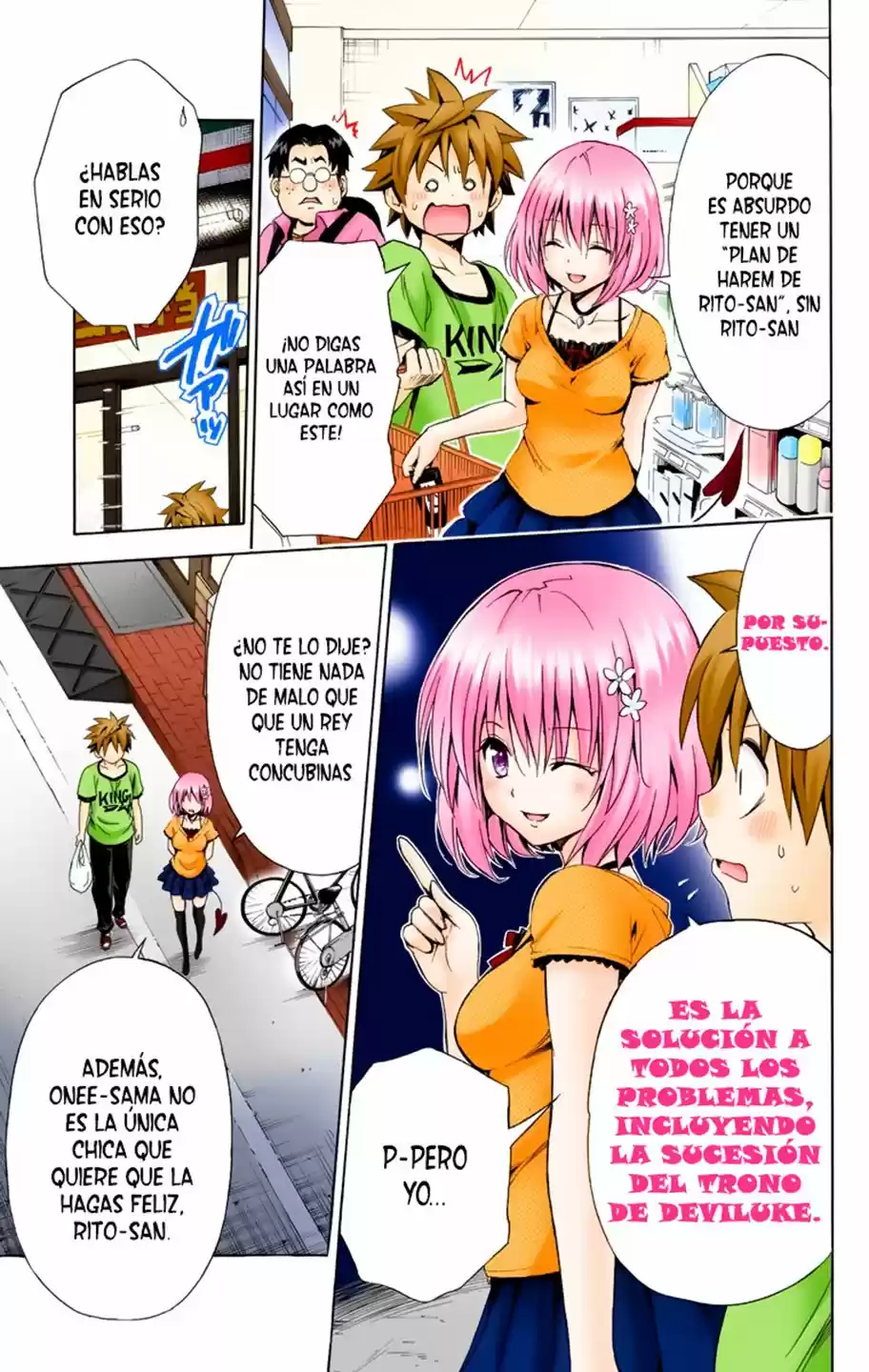 To Love-Ru Darkness - Digital Colored Comics (2015) - Capítulo 2 - Página 22 - LectorTMOo