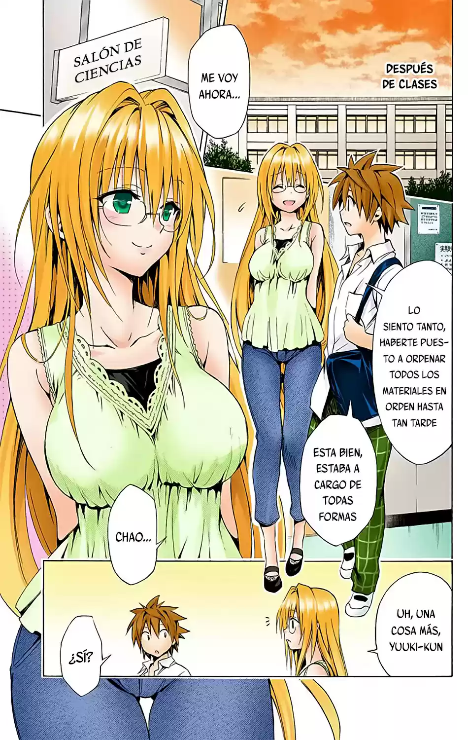 To Love-Ru Darkness - Digital Colored Comics (2015) - Capítulo 20 - Página 6 - LectorTMOo