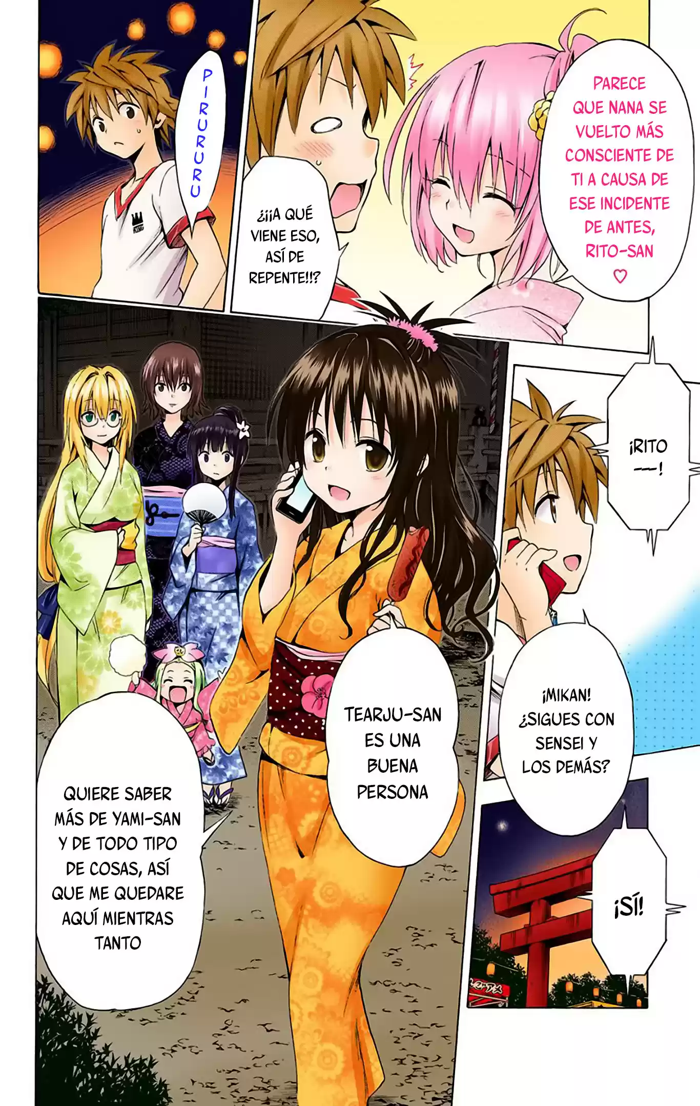 To Love-Ru Darkness - Digital Colored Comics (2015) - Capítulo 23 - Página 5 - LectorTMOo