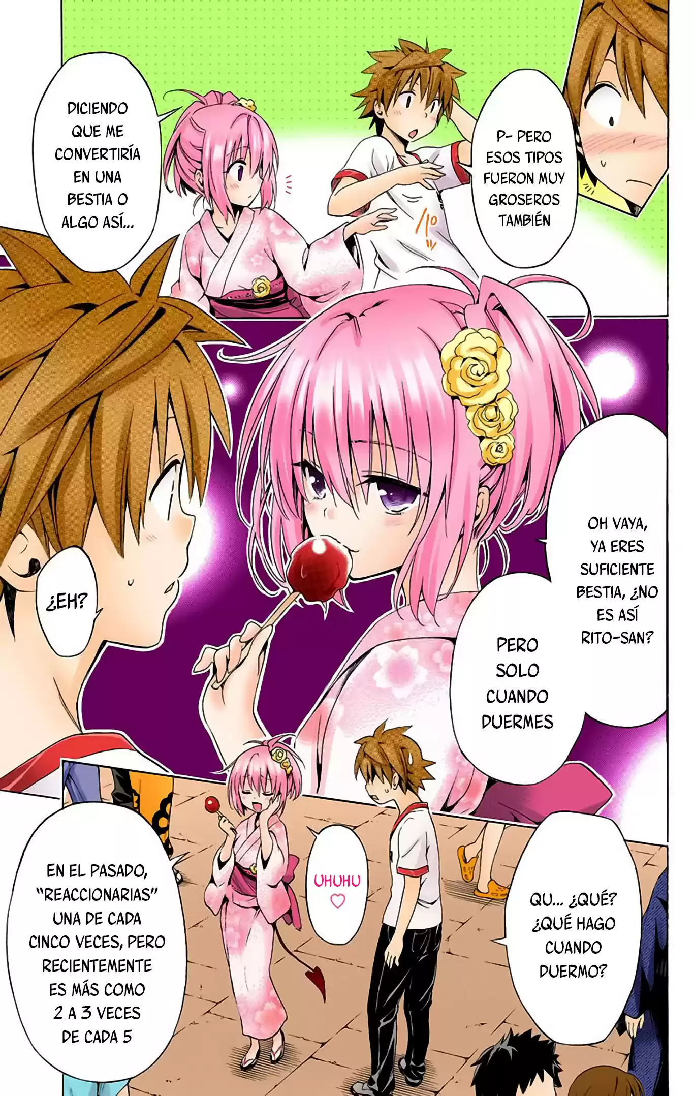 To Love-Ru Darkness - Digital Colored Comics (2015) - Capítulo 23 - Página 14 - LectorTMOo