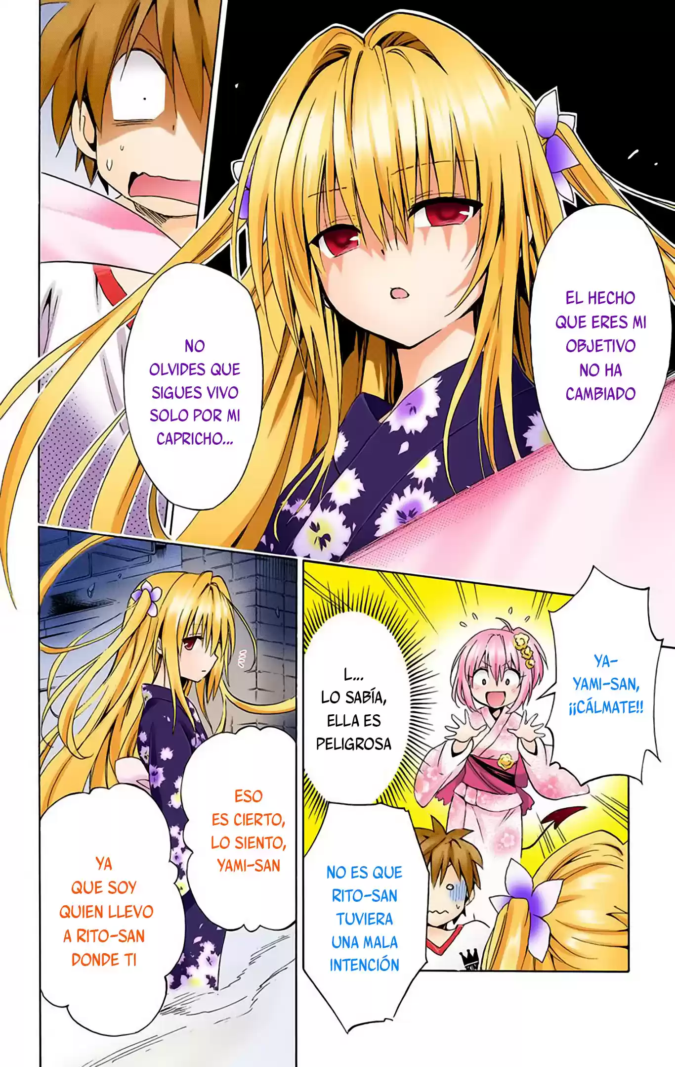To Love-Ru Darkness - Digital Colored Comics (2015) - Capítulo 23 - Página 35 - LectorTMOo