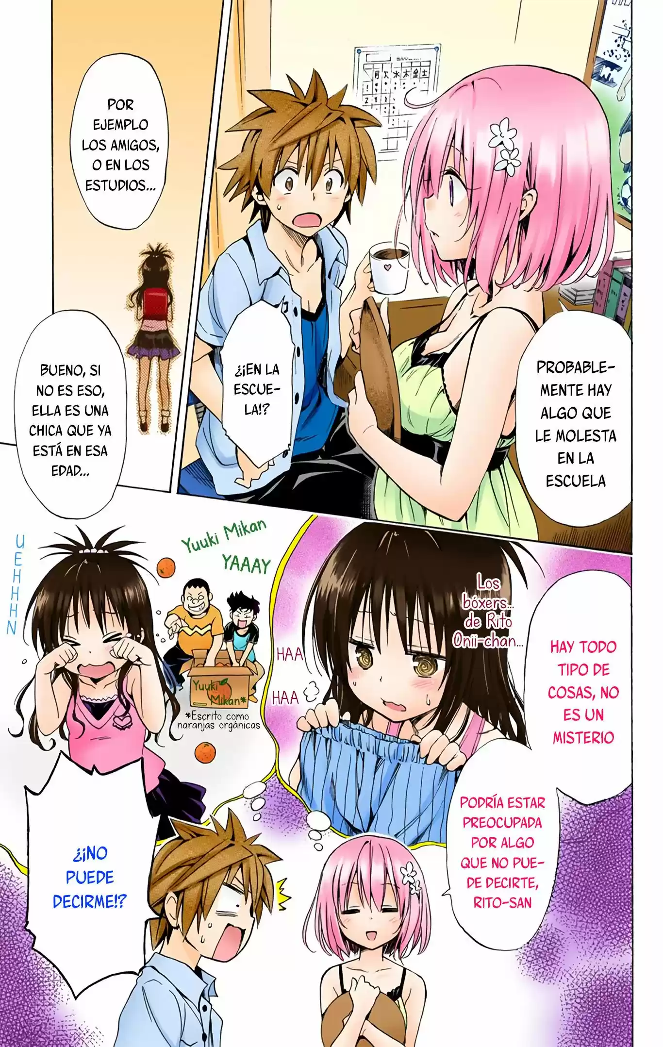 To Love-Ru Darkness - Digital Colored Comics (2015) - Capítulo 24.5 - Página 8 - LectorTMOo