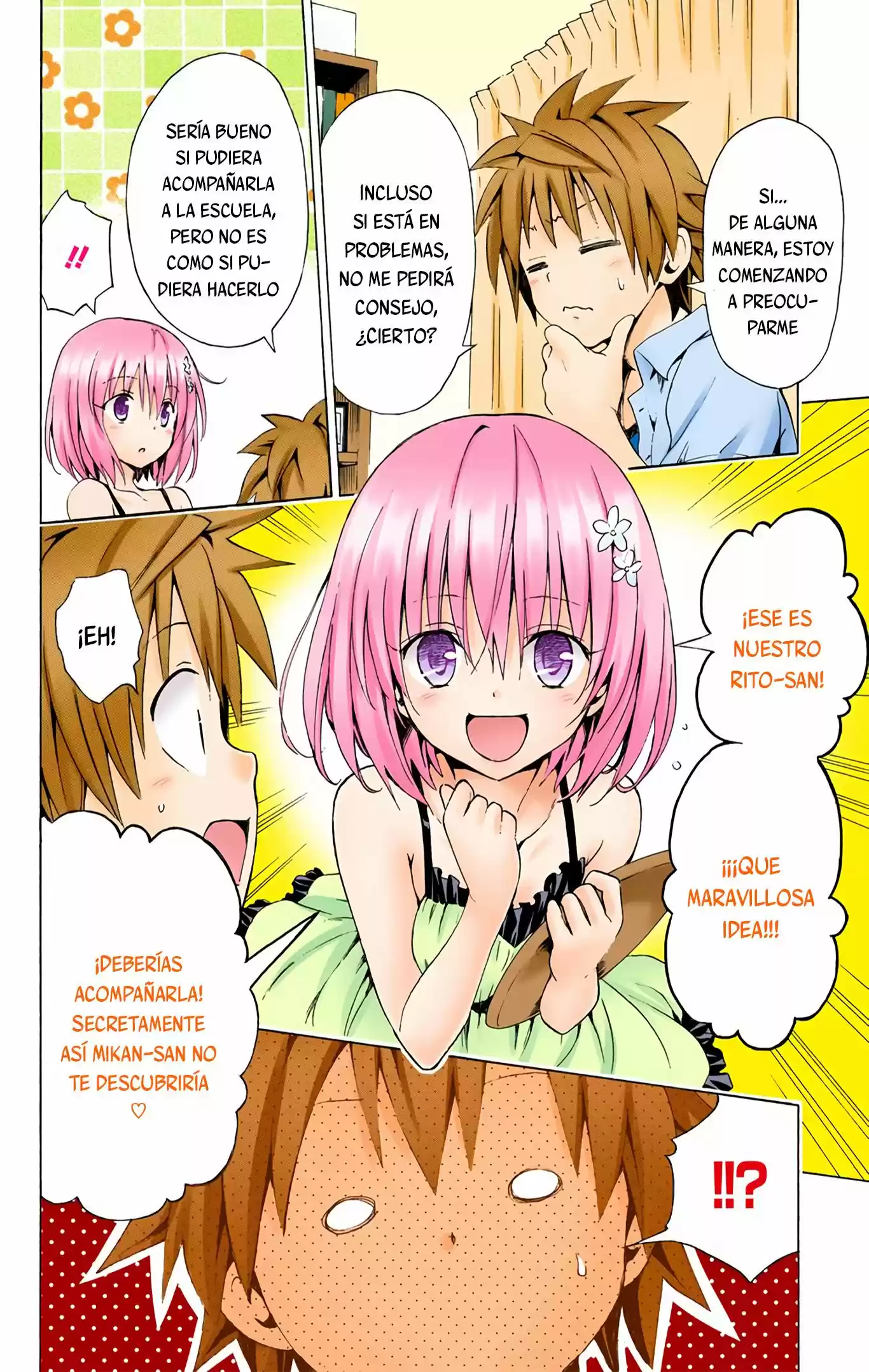 To Love-Ru Darkness - Digital Colored Comics (2015) - Capítulo 24.5 - Página 9 - LectorTMOo