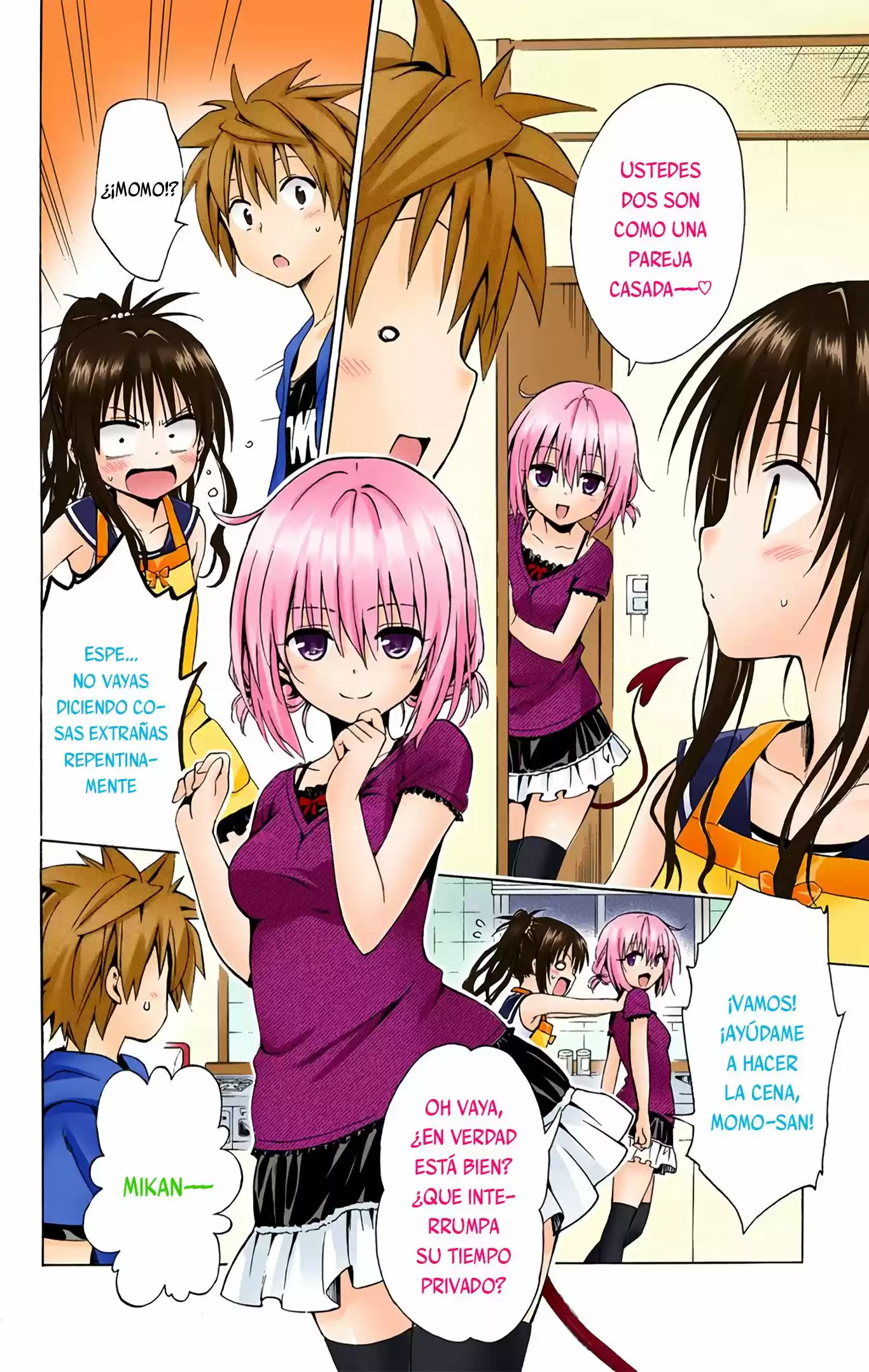To Love-Ru Darkness - Digital Colored Comics (2015) - Capítulo 25 - Página 23 - LectorTMOo
