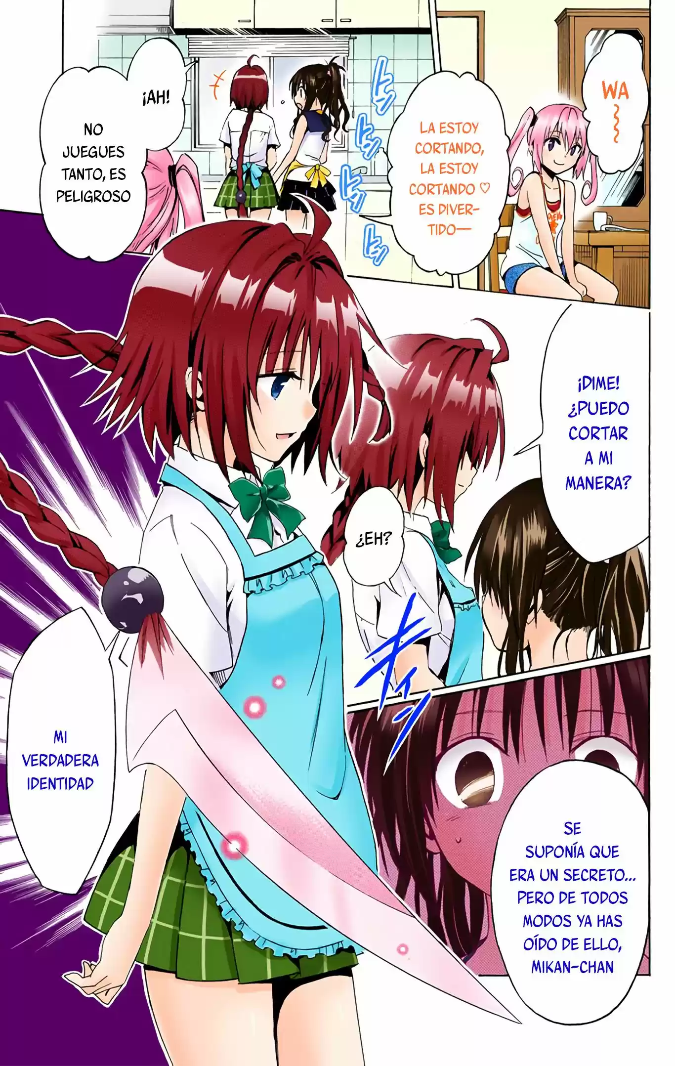 To Love-Ru Darkness - Digital Colored Comics (2015) - Capítulo 25 - Página 32 - LectorTMOo