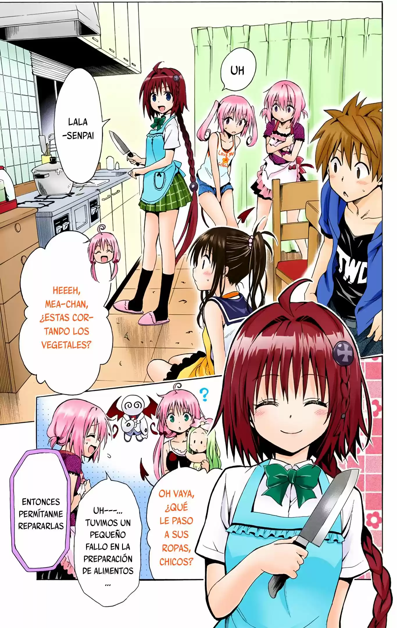 To Love-Ru Darkness - Digital Colored Comics (2015) - Capítulo 25 - Página 40 - LectorTMOo