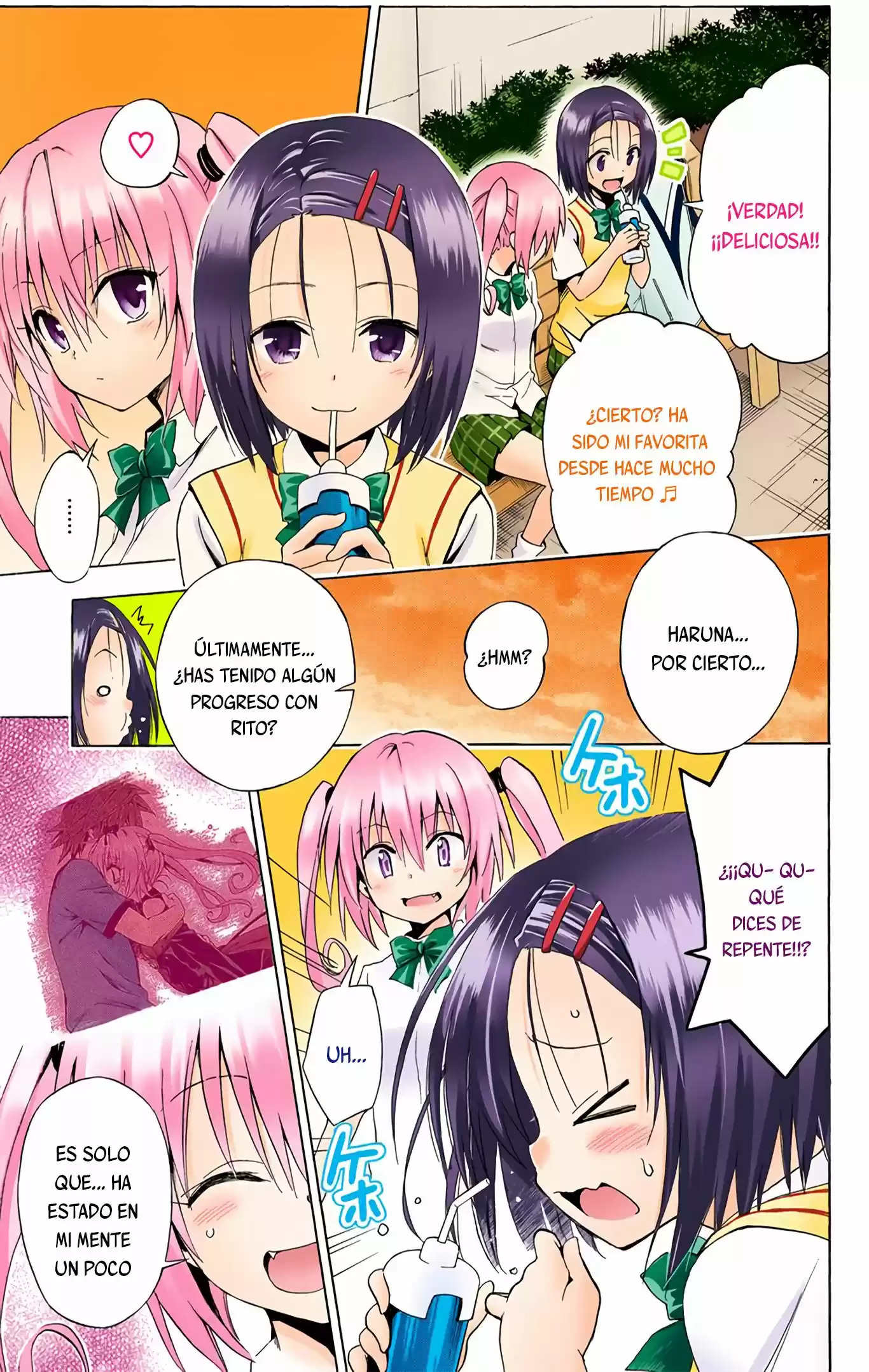 To Love-Ru Darkness - Digital Colored Comics (2015) - Capítulo 26 - Página 4 - LectorTMOo