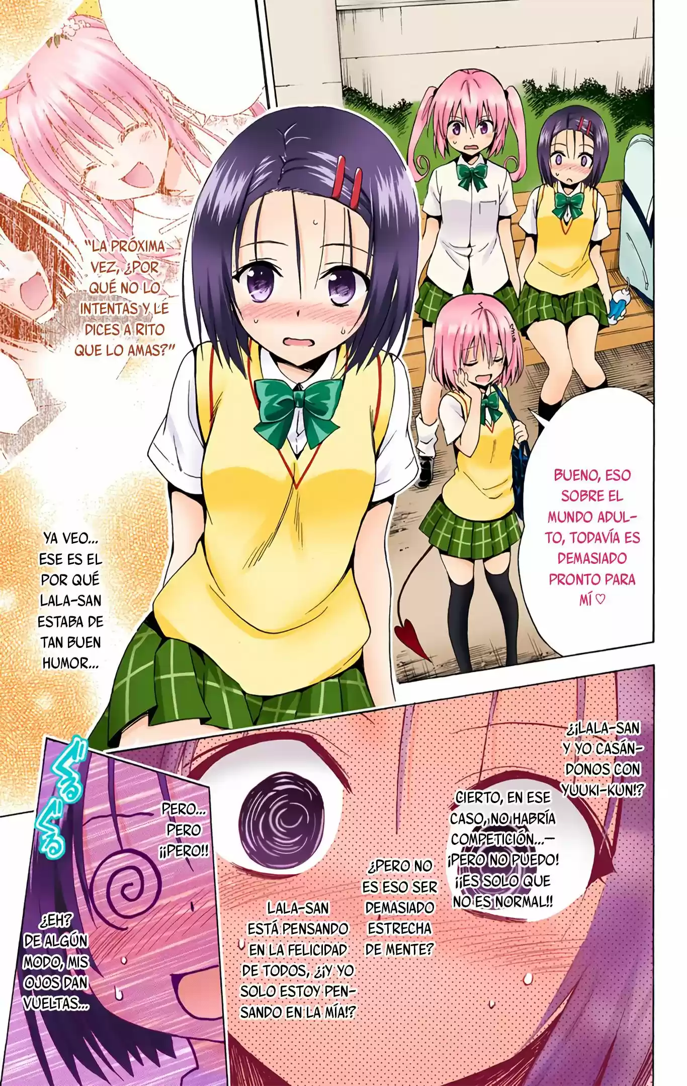 To Love-Ru Darkness - Digital Colored Comics (2015) - Capítulo 26 - Página 10 - LectorTMOo