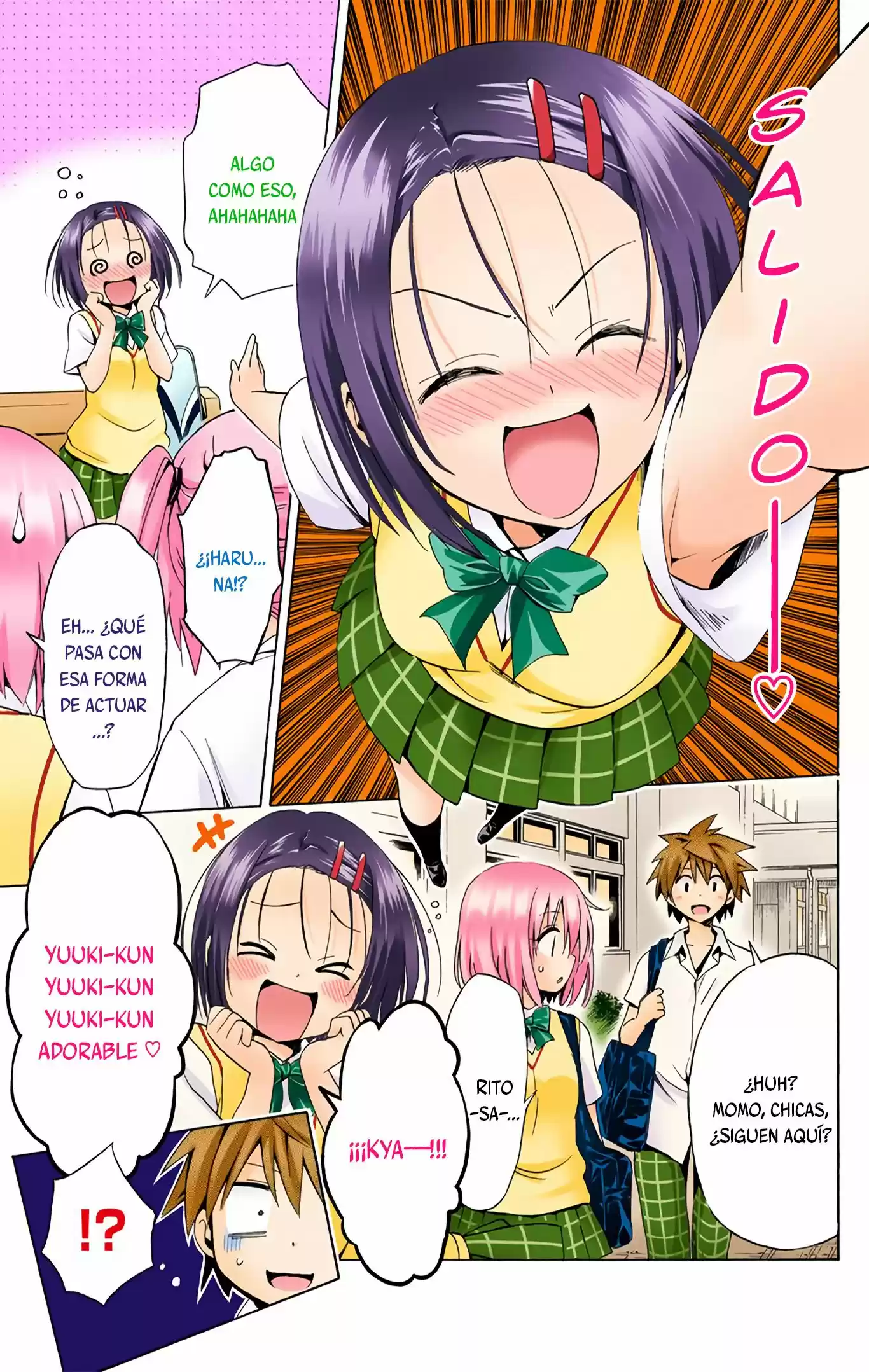 To Love-Ru Darkness - Digital Colored Comics (2015) - Capítulo 26 - Página 14 - LectorTMOo