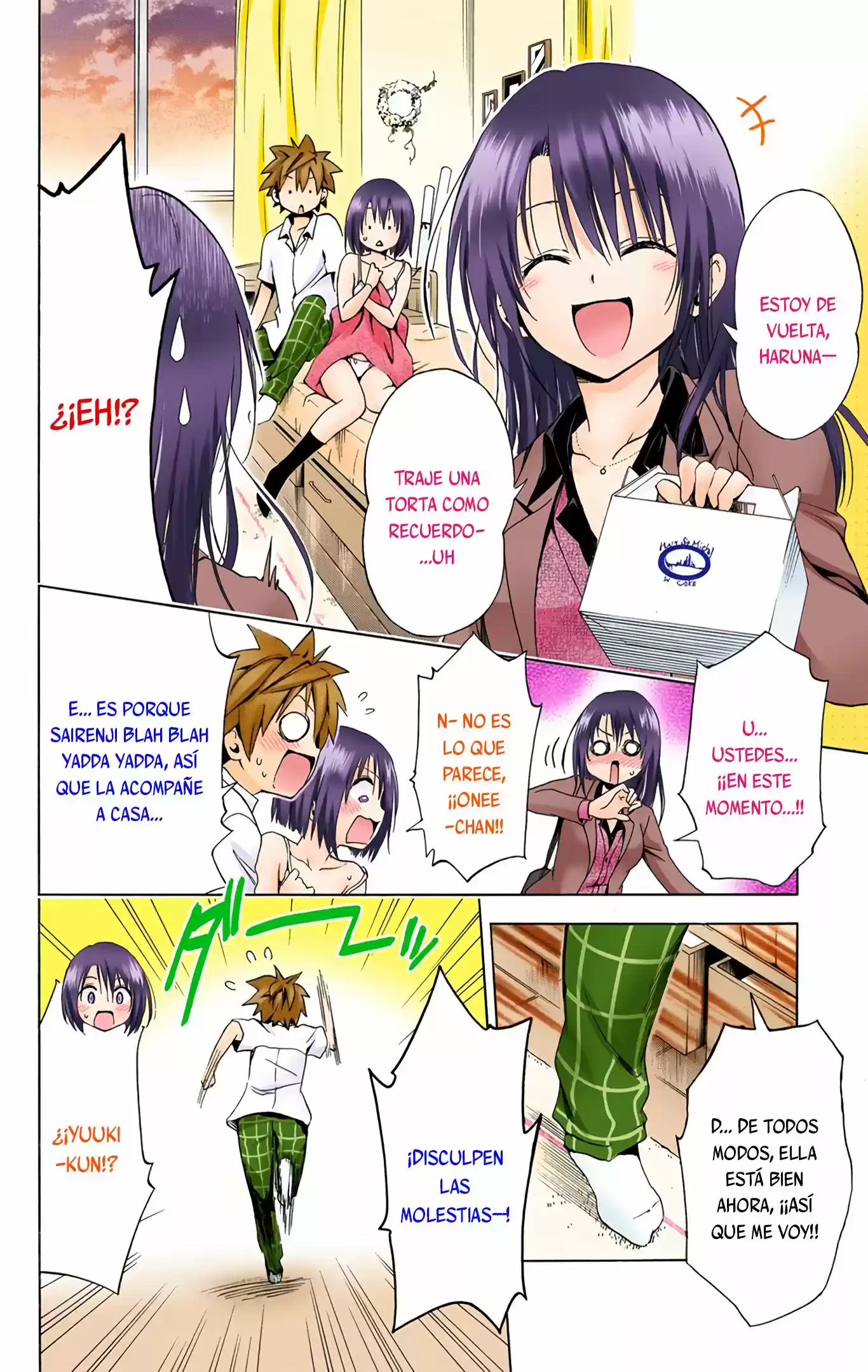 To Love-Ru Darkness - Digital Colored Comics (2015) - Capítulo 26 - Página 35 - LectorTMOo