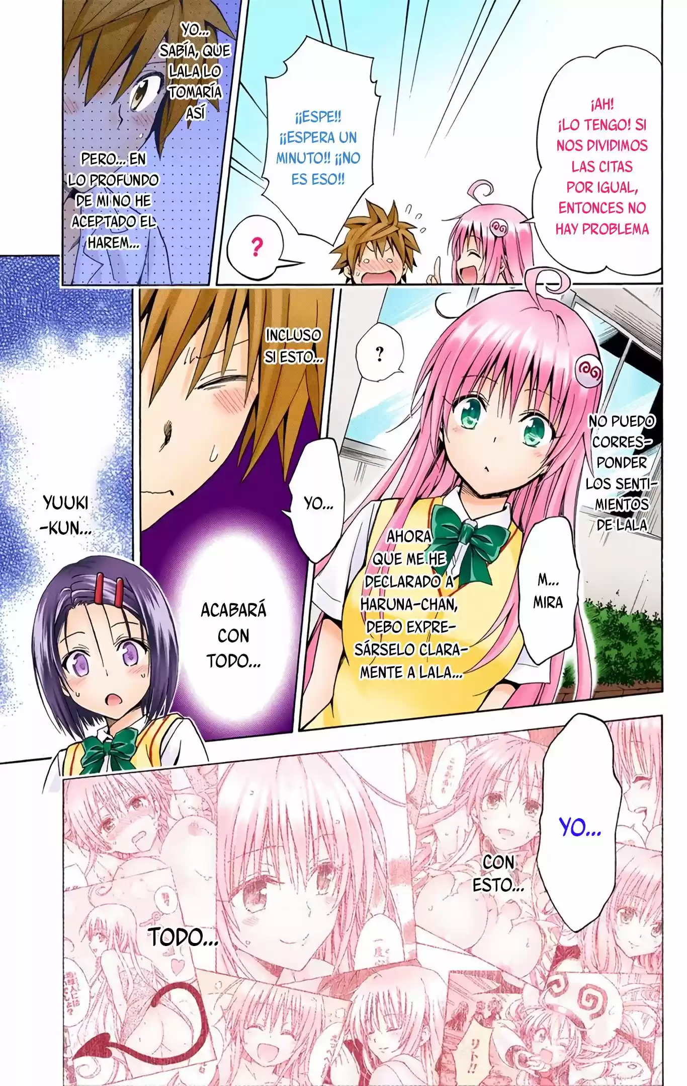 To Love-Ru Darkness - Digital Colored Comics (2015) - Capítulo 77 - Página 7 - LectorTMOo