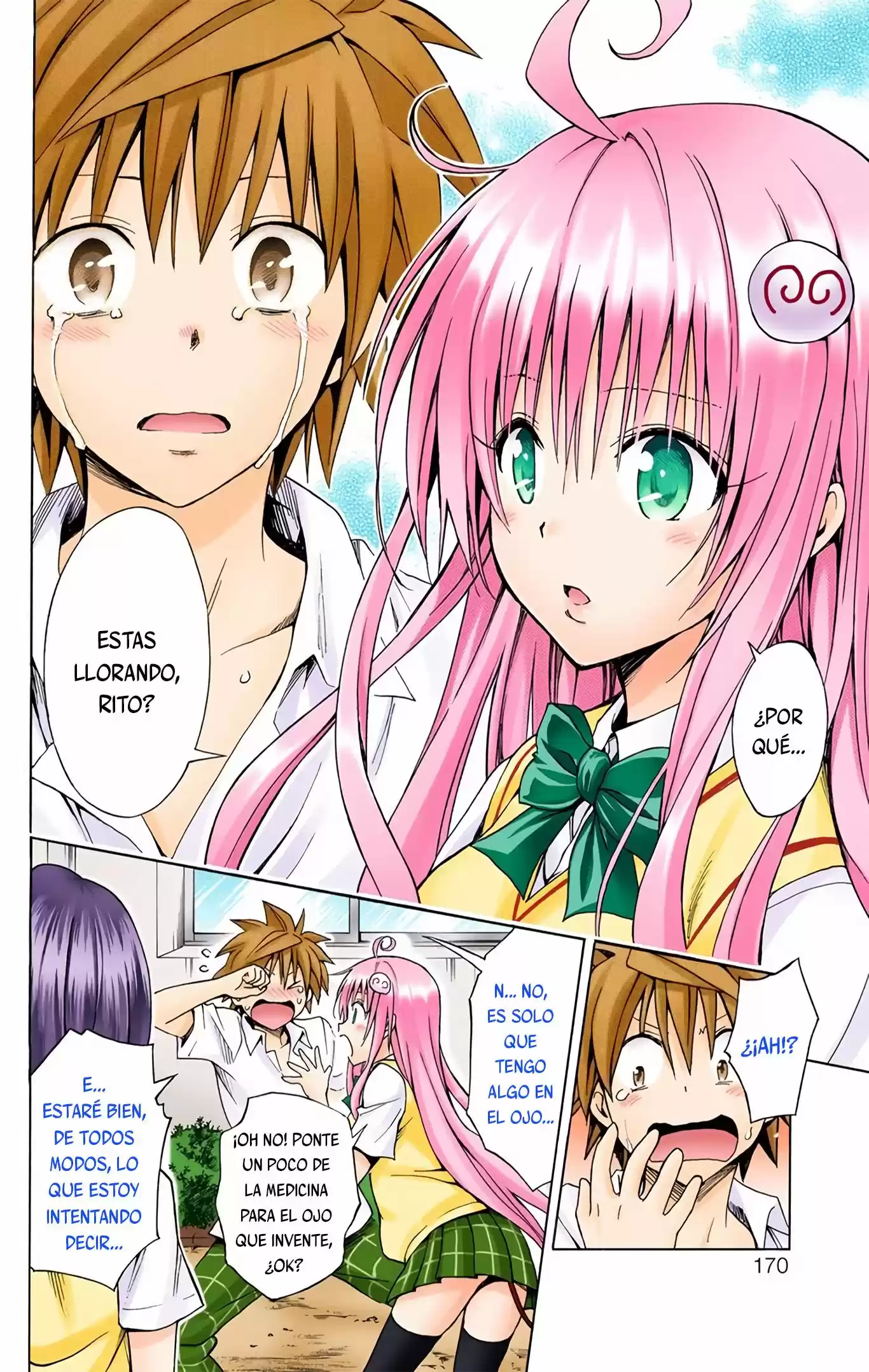 To Love-Ru Darkness - Digital Colored Comics (2015) - Capítulo 77 - Página 8 - LectorTMOo