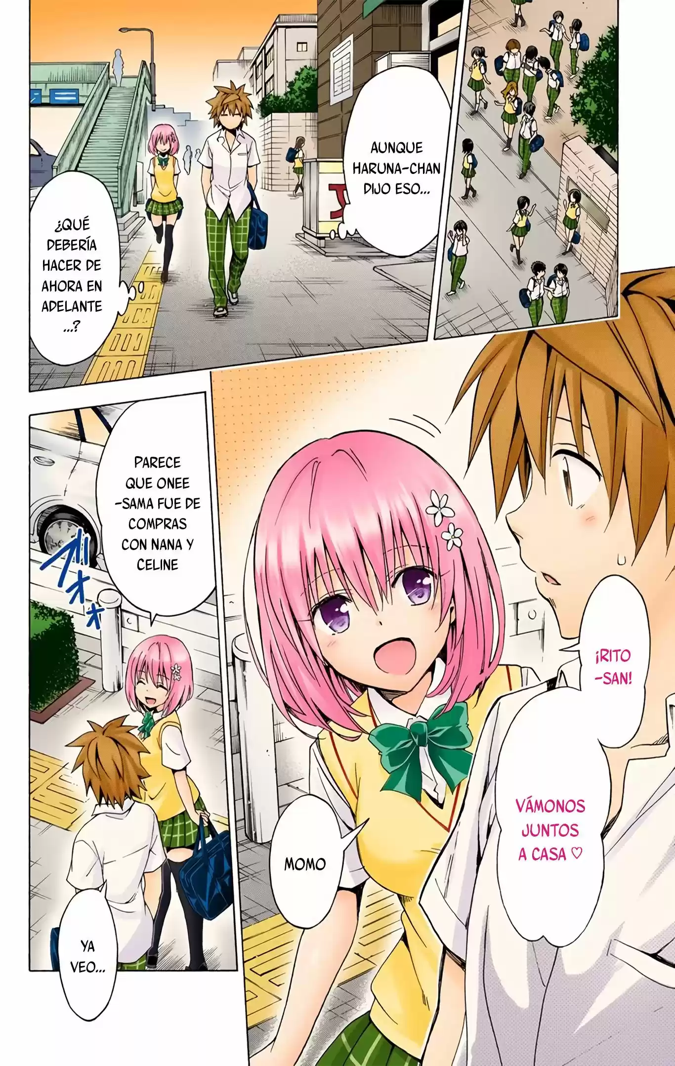 To Love-Ru Darkness - Digital Colored Comics (2015) - Capítulo 77 - Página 14 - LectorTMOo